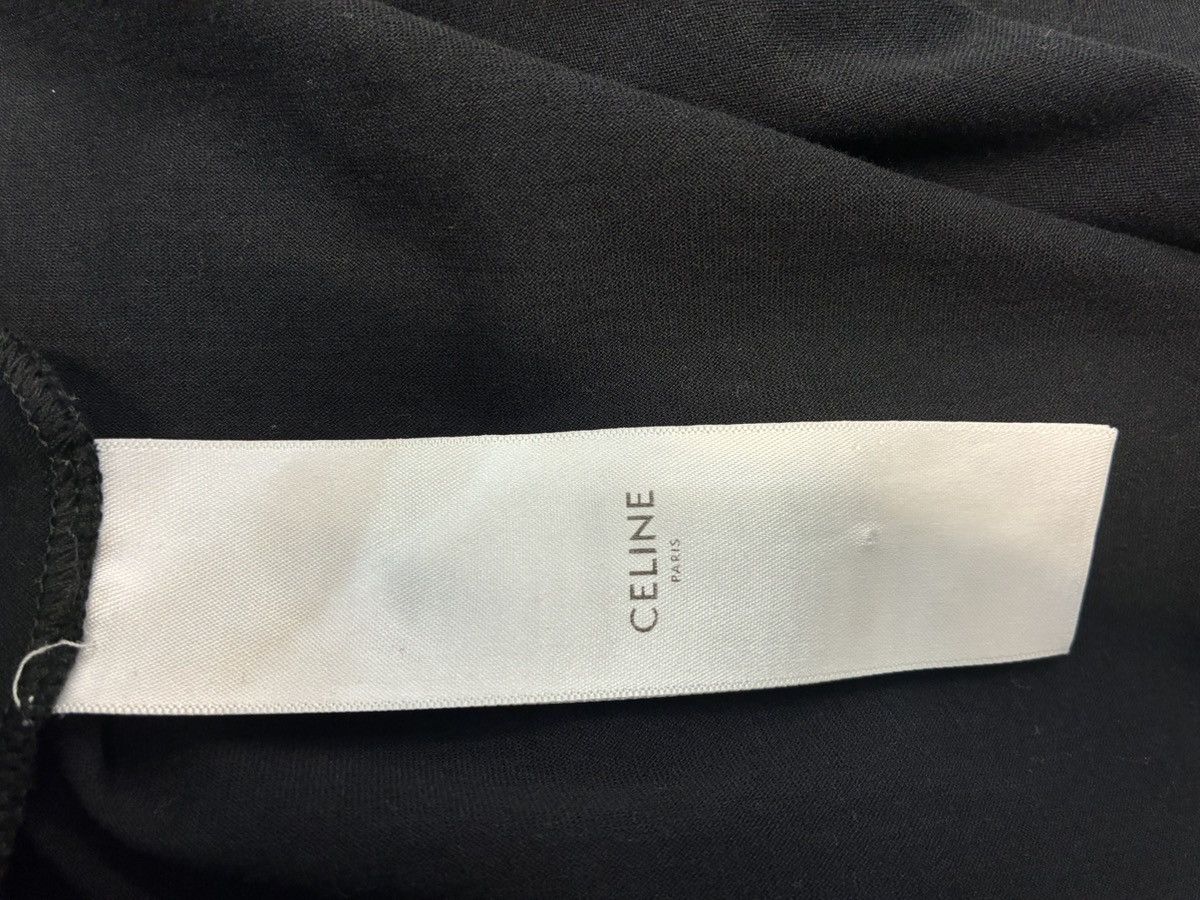 Celine Celine Black Logo T Shirt Size US L / EU 52-54 / 3 - 4 Thumbnail
