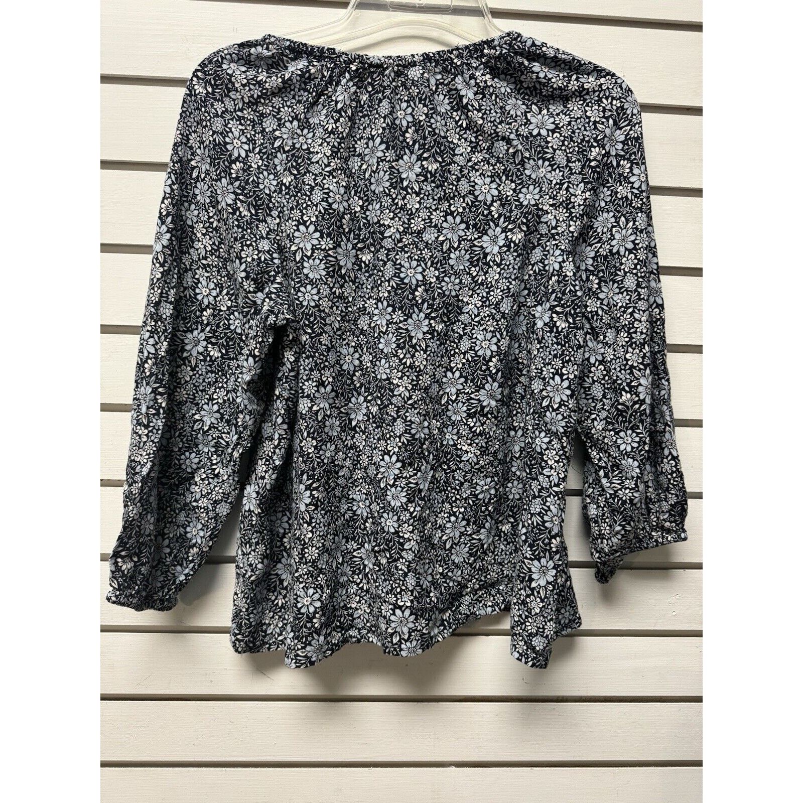 Architect Architect Blouse Petite Medium Floral Grunge Whimsigoth Size M / US 6-8 / IT 42-44 - 2 Thumbnail