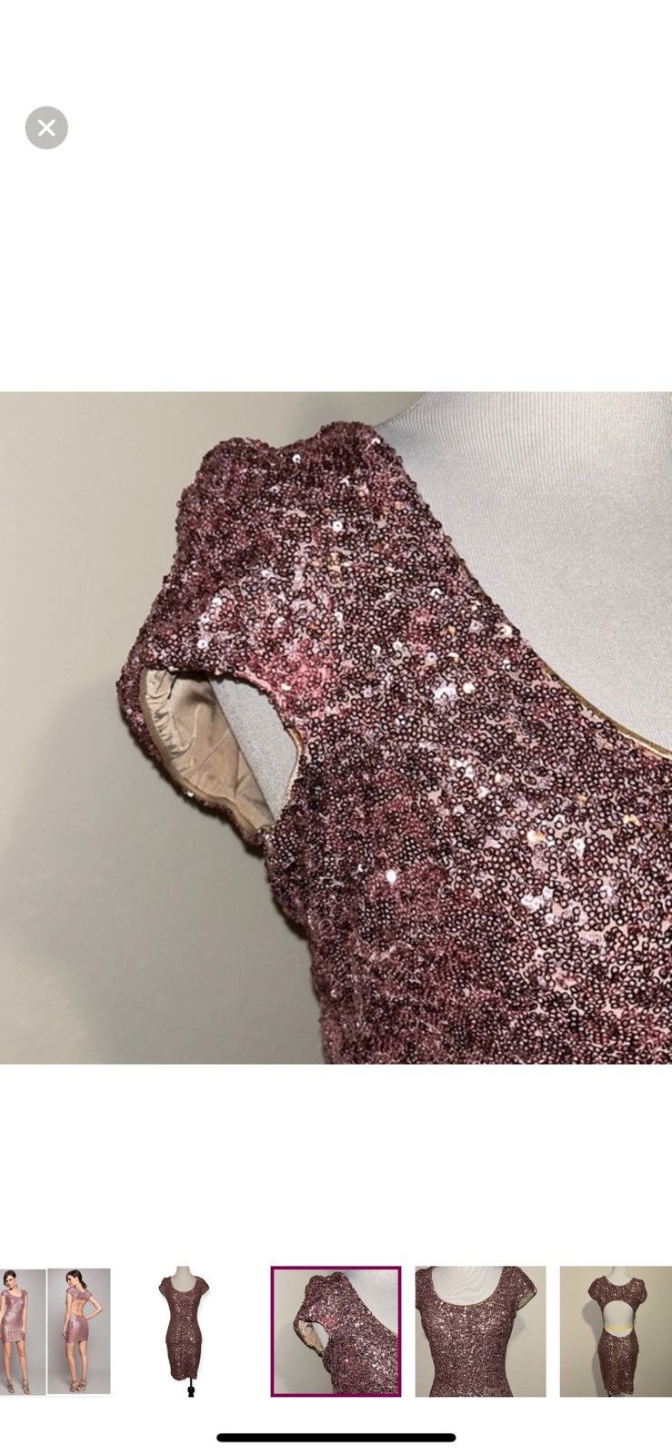 Dress the Population Dress the population medium Gabriella sequin cocktail dress Size M / US 6-8 / IT 42-44 - 5 Thumbnail