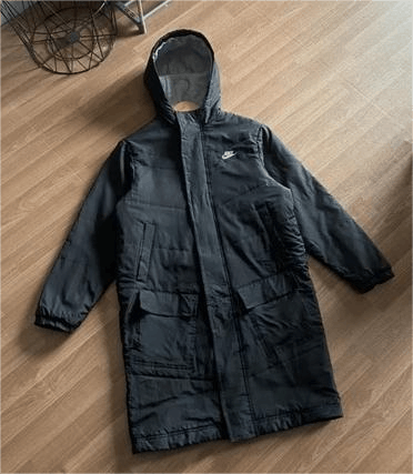 Nike Nike Coat Big Logo Jacket Size US L / EU 52-54 / 3 - 2 Thumbnail