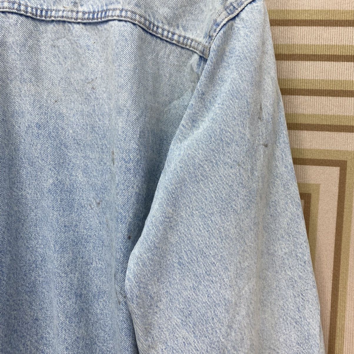 Zara 🫶 Zara long-sleeve Button Up light wash denim shirt Jacket Size M / US 6-8 / IT 42-44 - 6 Thumbnail