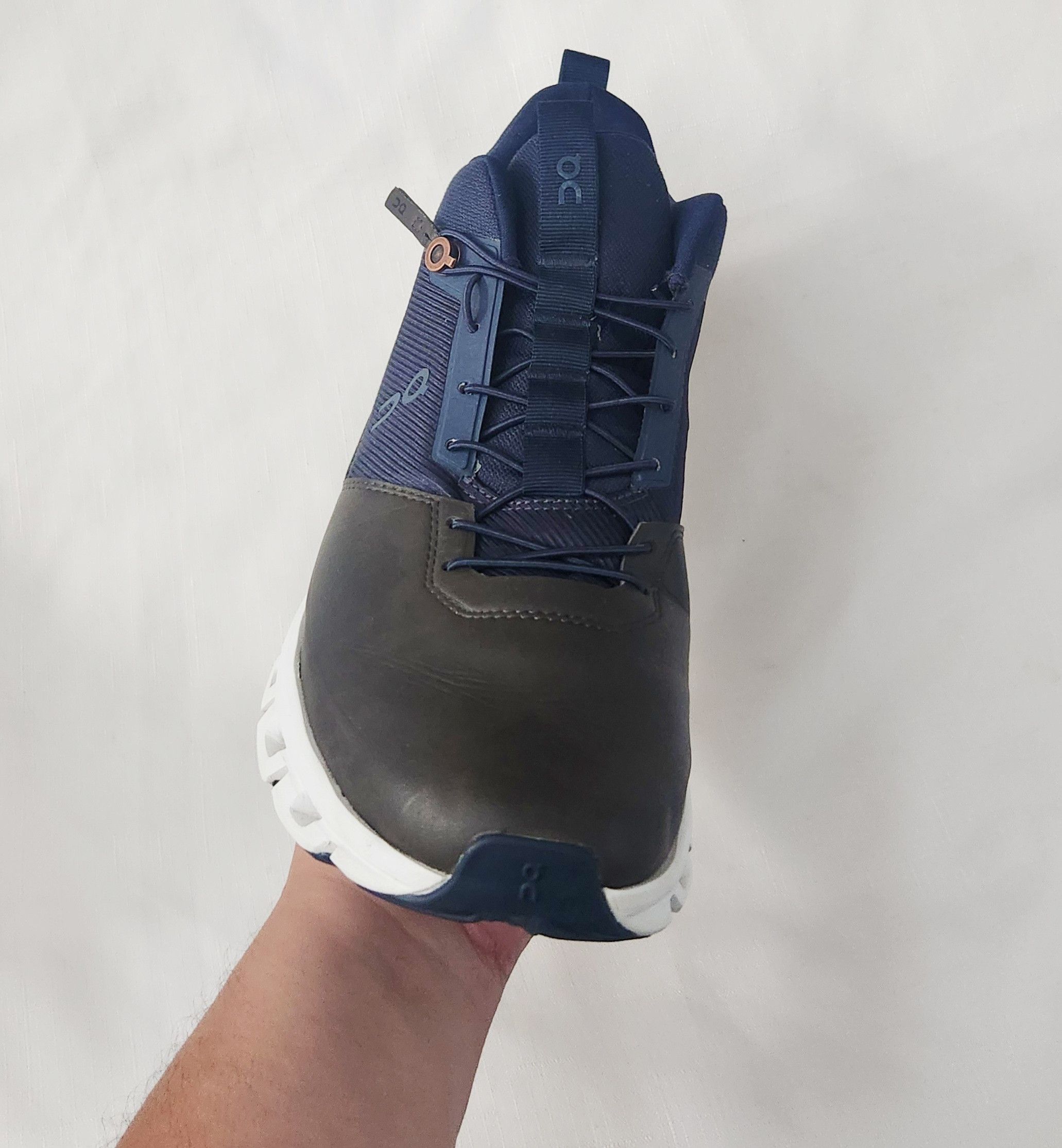 On On Running Cloud Hi Ink Brown Navy Blue Men's SZ 10 sneaker Size US 10 / EU 43 - 5 Thumbnail