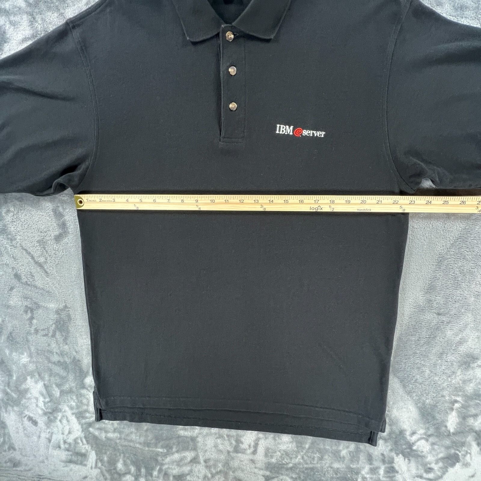 Swingster IBM @server Vintage Employee Polo Shirt Men L 90s Y2K Comput Size US L / EU 52-54 / 3 - 6 Thumbnail