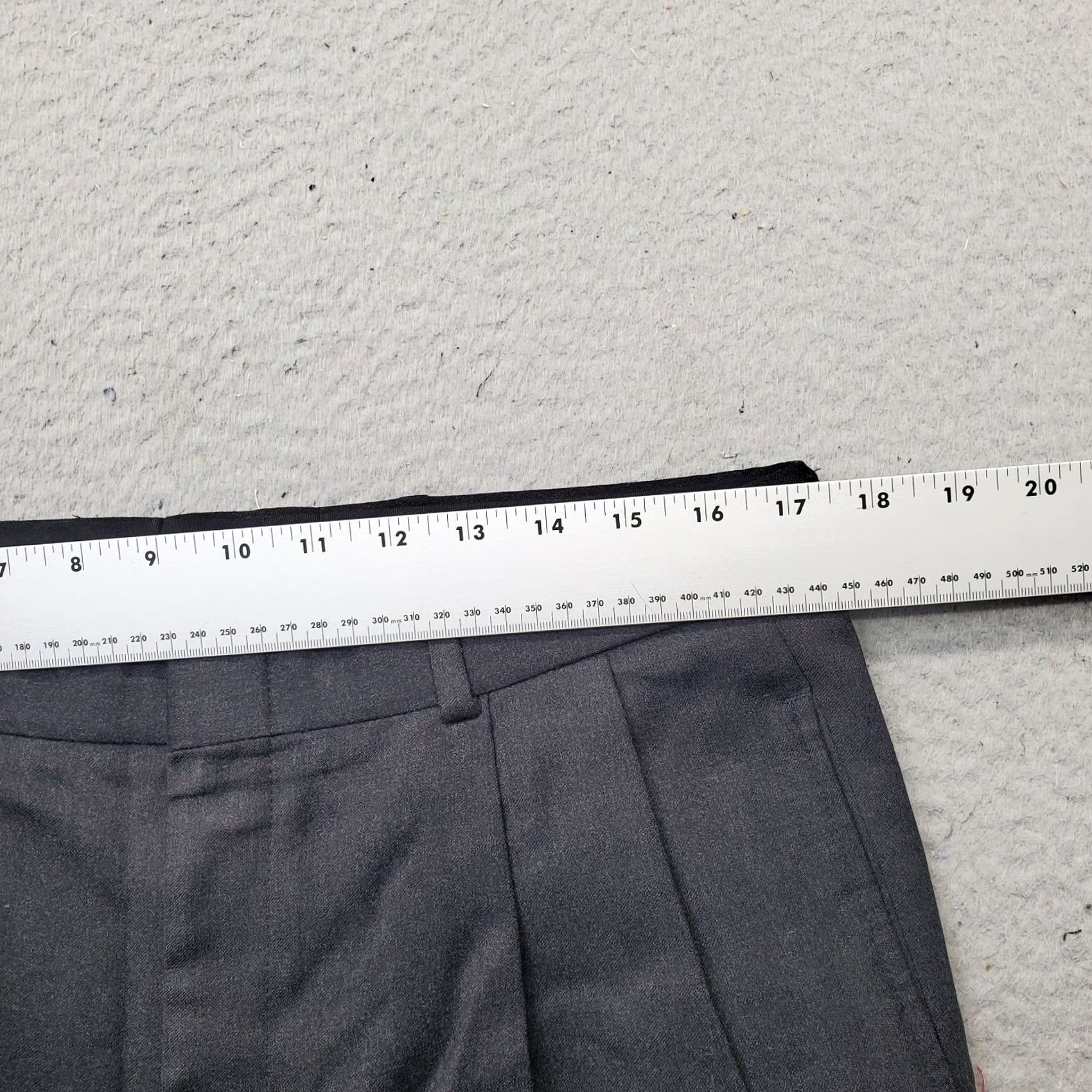 Brooks Brothers Brooks Brothers Men's 34 Gray Wool Comfort Stretch Pleated Cuffed Pants Made USA Size US 34 / EU 50 - 6 Thumbnail