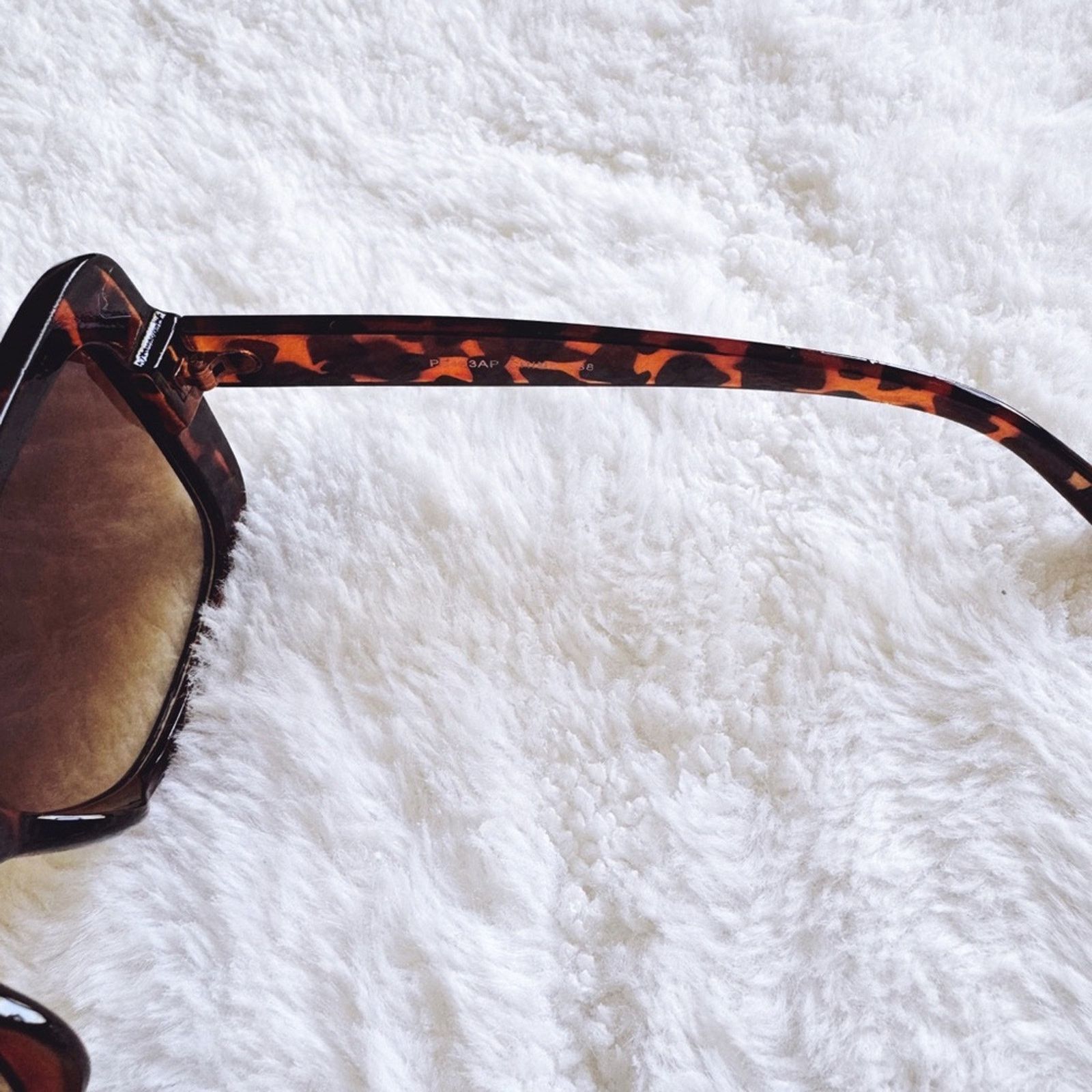 Other Eva Tortoise Brown Square-Framed Sunglasses Size ONE SIZE - 5 Thumbnail