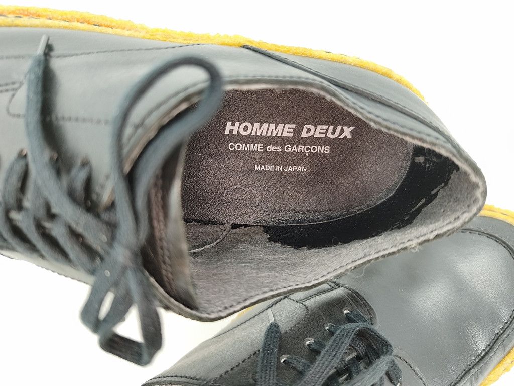 Comme des Garcons new COMME DES GARCONS Homme Deux rubber sole shoes Size US 8 / EU 41 - 9 Thumbnail