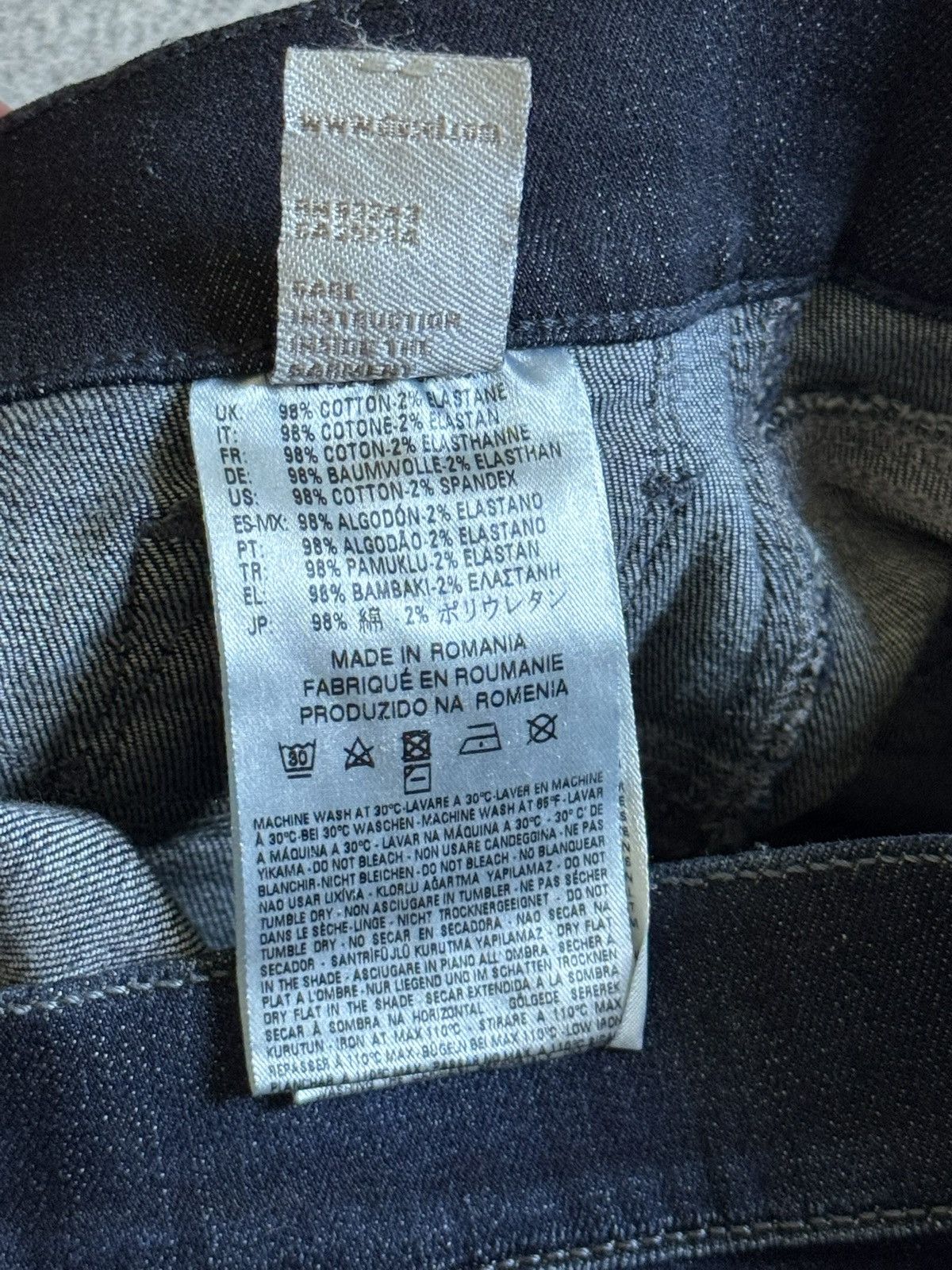Diesel Diesel 25/32 Livier Flare low waist jeans trousers pants Y2K Size 25" / US 0 / IT 36 - 8 Thumbnail
