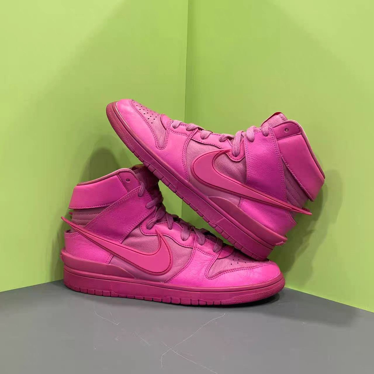 Nike Nike x Ambush Dunk High Lethal Pink K15 Size US 11 / EU 44 - 4 Thumbnail