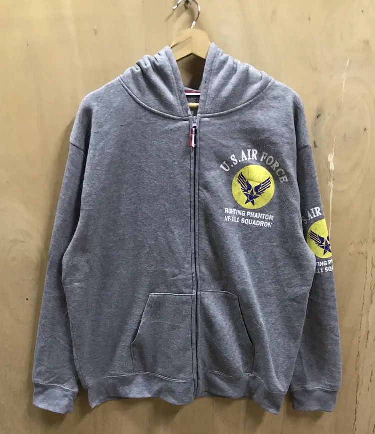 Japanese Brand U.S. Air Force Hoodies Size US XL / EU 56 / 4 - 1 Thumbnail