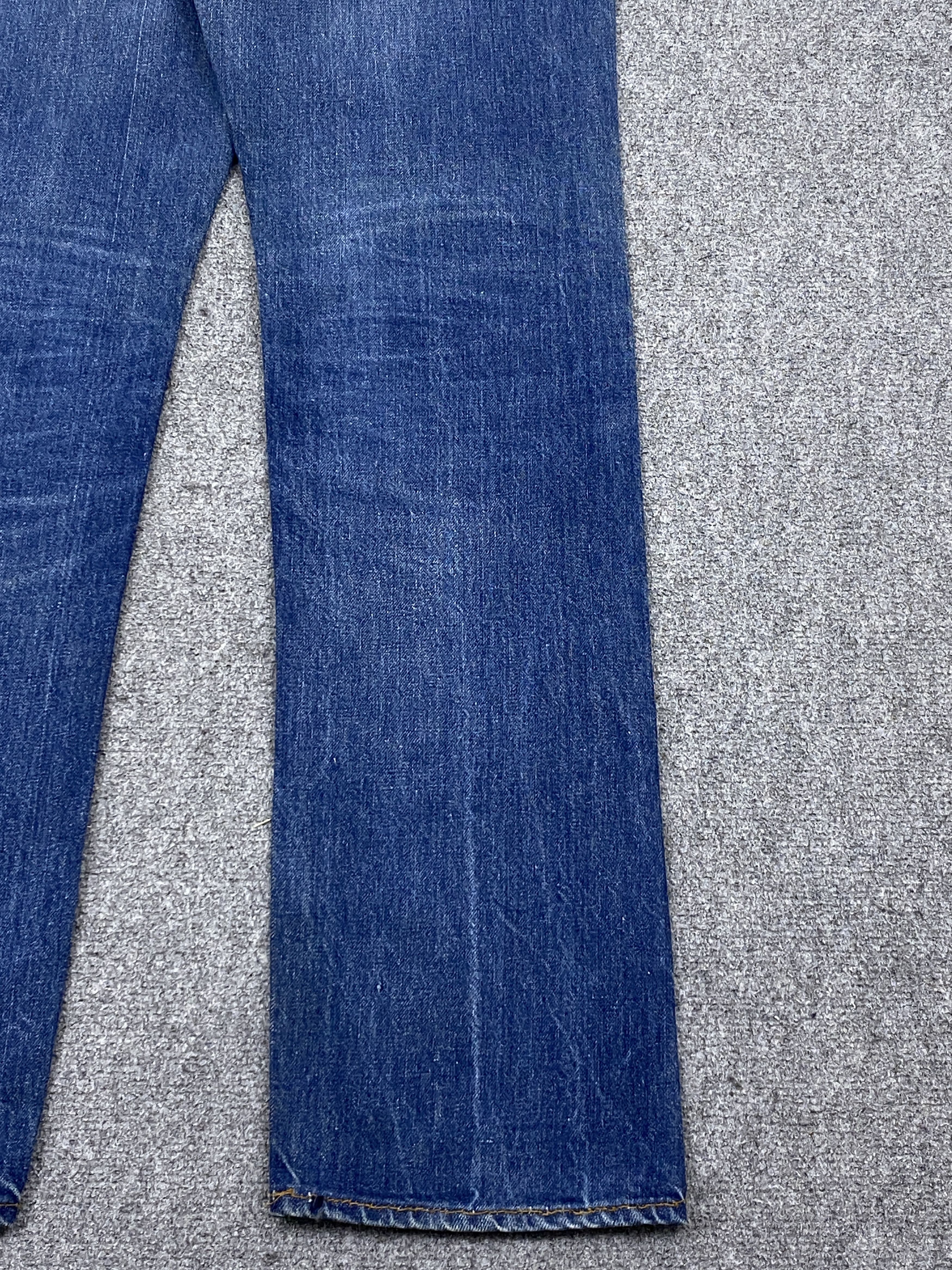 Levi's Vintage 80s Levis 519 Orange Tab Flared Denim DP2737 Size US 31 - 14 Thumbnail