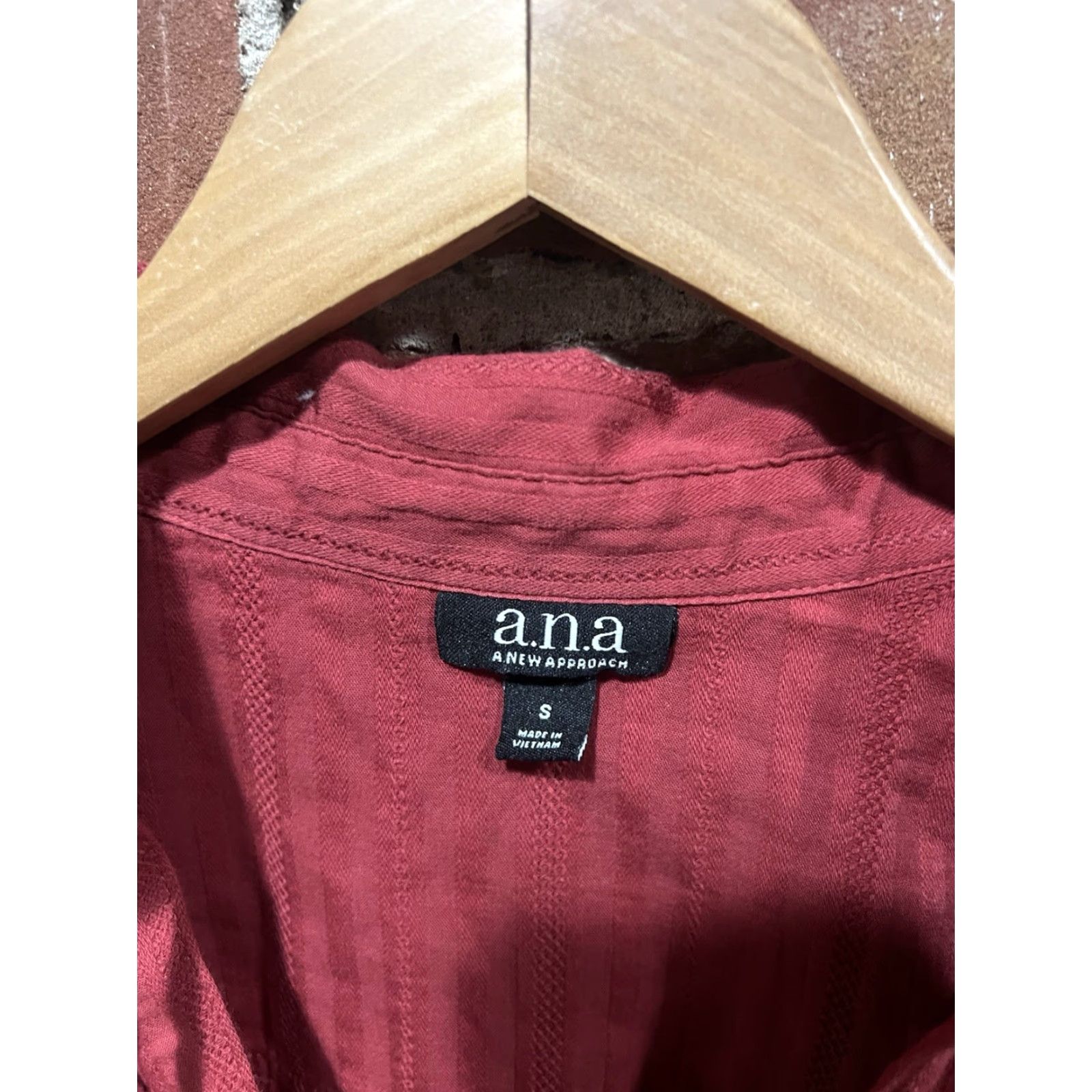 Vintage A New Approach Blouse Shirt Red Long Sleeve Pullover NWT Size S Womens Size S / US 4 / IT 40 - 3 Thumbnail