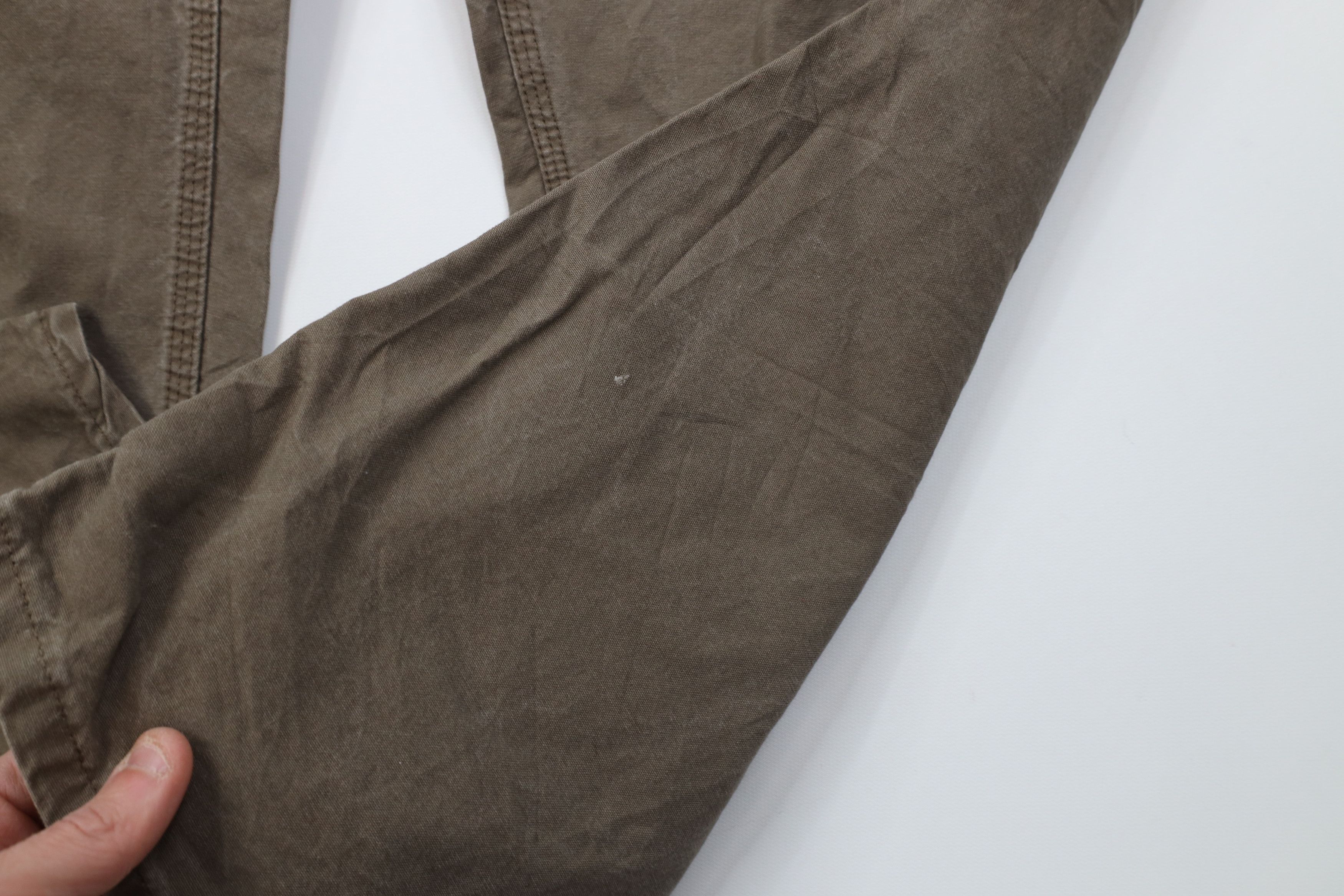 Carhartt Vintage Y2K Carhartt Wide Leg Dungaree Pants Light Brown Size US 36 / EU 52 - 8 Thumbnail