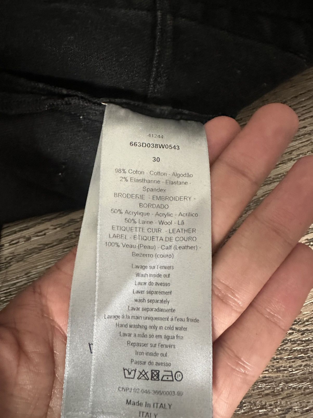 Dior FW16 Dior Red Stitch Jeans Size US 30 / EU 46 - 7 Thumbnail