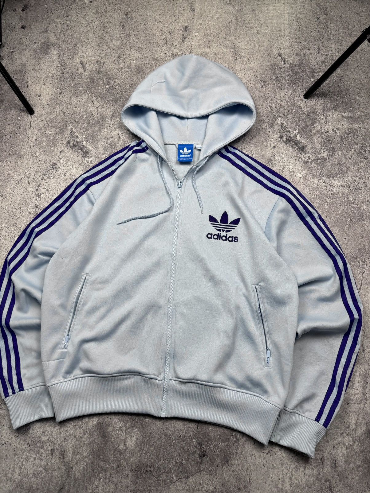 Adidas Vintage Adidas Y2K Firebird Striped Track Zip Hodie Japanese Size US XXL / EU 58 / 5 - 2 Thumbnail
