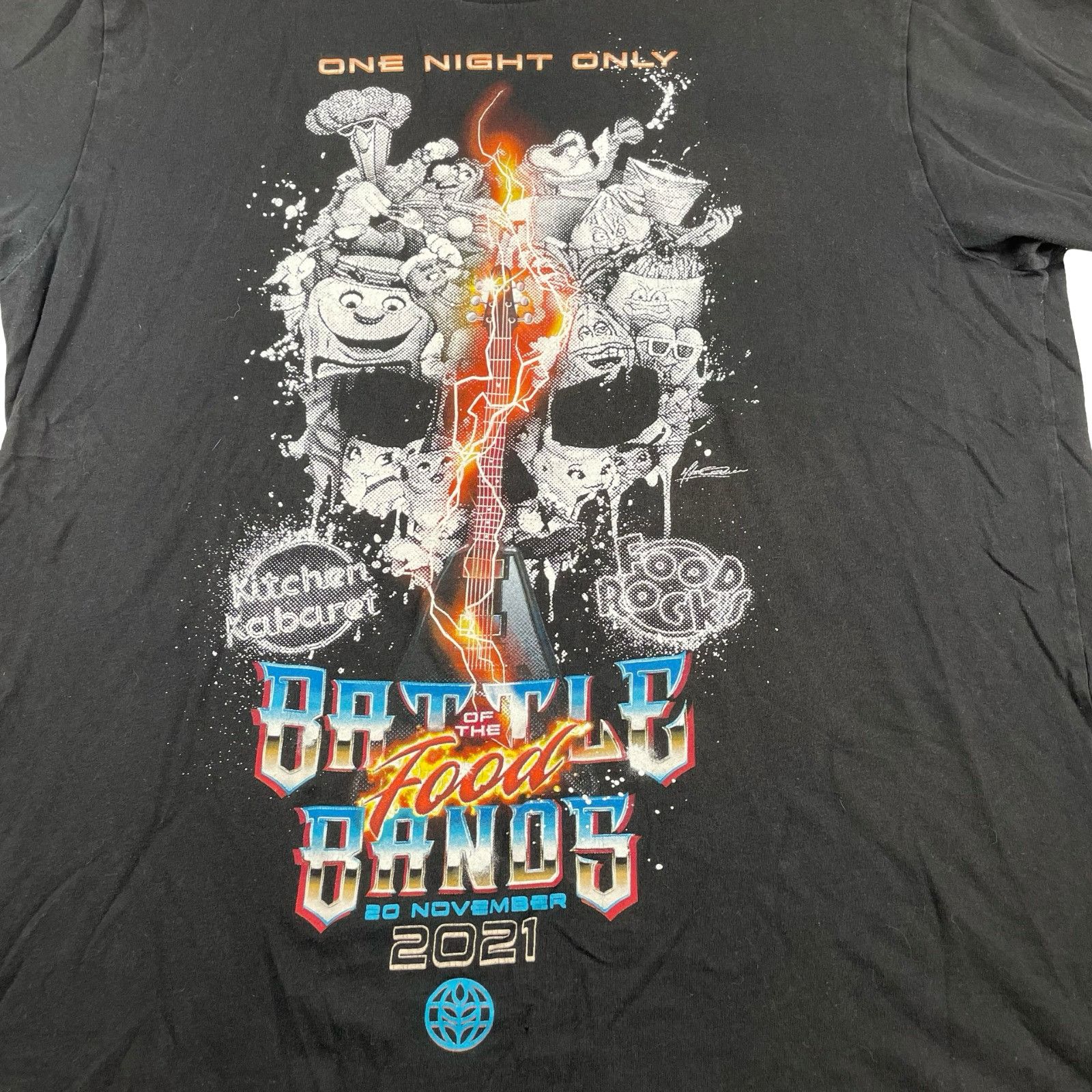 Disney 2021 Disney Imagineering Epcot Battle Of The Food Bands T-Sh Size US M / EU 48-50 / 2 - 2 Thumbnail