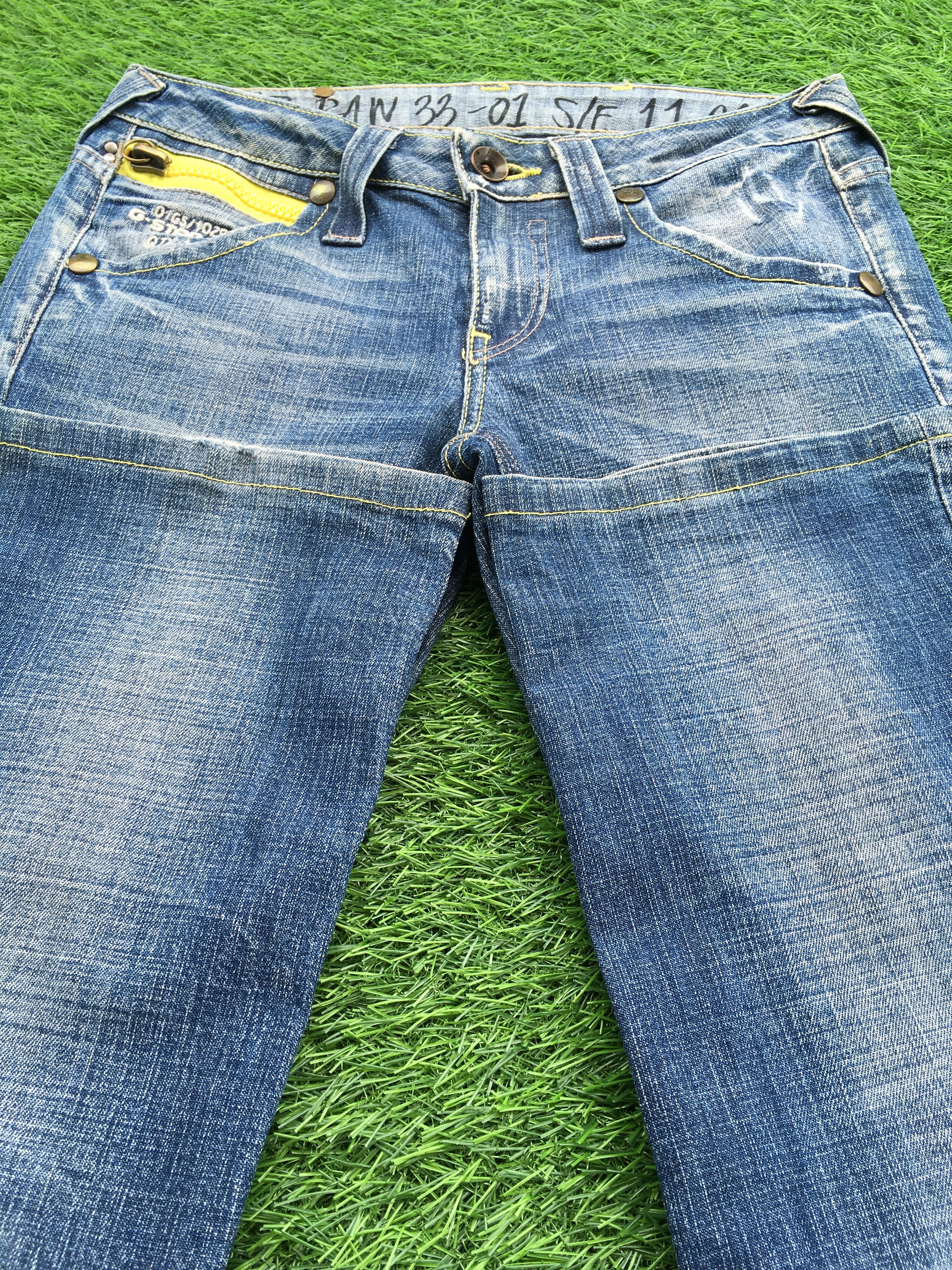 G-Star G-Star Raw Denim Low Waist Flared Denim D-1226 Size 25" / US 0 / IT 36 - 5 Thumbnail