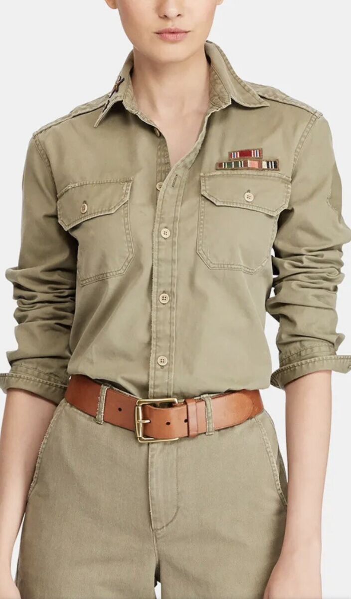 Polo Ralph Lauren Polo Ralph Lauren inspired patchers army military olive Size US S / EU 44-46 / 1 - 1 Thumbnail