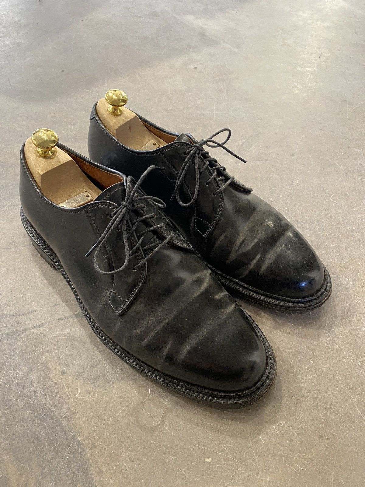 image of Alden 9901 Shoes in Black, Men's (Size 7.5)