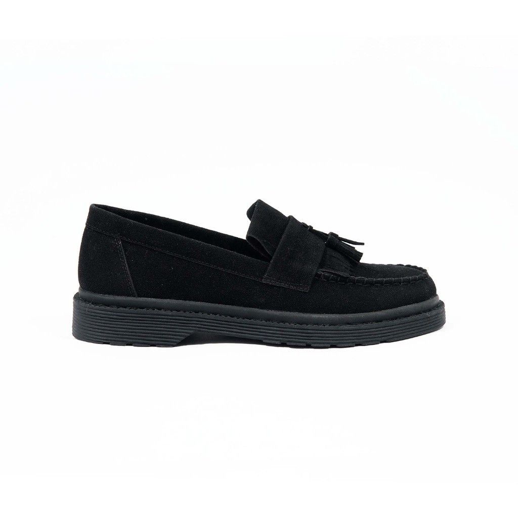 Other Fleur Tassel Black Loafers Suede Size US 10 / EU 43 - 3 Thumbnail