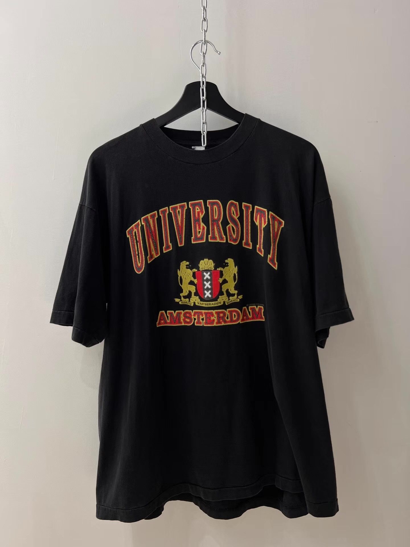 Vintage 90s Vintage Balenciaga Original Short Sleeve T-shirt Q13 Size US L / EU 52-54 / 3 - 4 Thumbnail