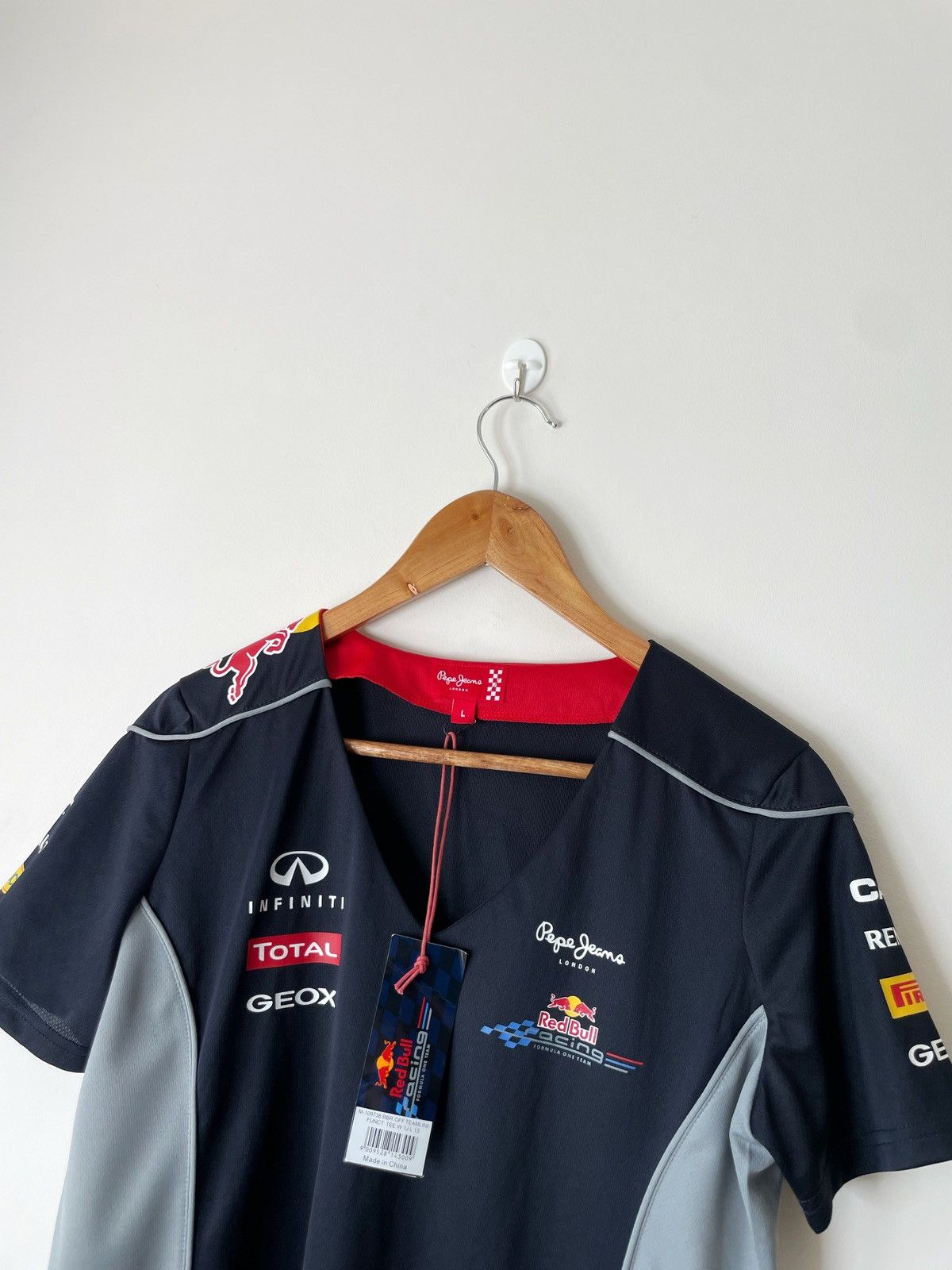 Red Bull Red Bull Racing F1 Formula 1 Team Pepe Jeans T-shirt New Size L / US 10 / IT 46 - 4 Thumbnail