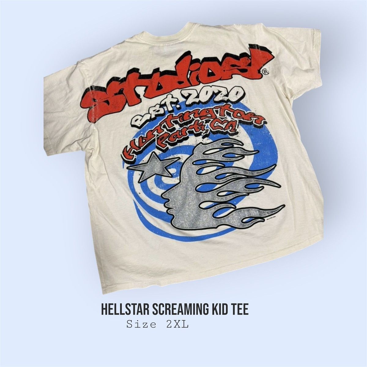 HELLSTAR Hellstar Screaming Kid Tee Size US XXL / EU 58 / 5 - 6 Thumbnail