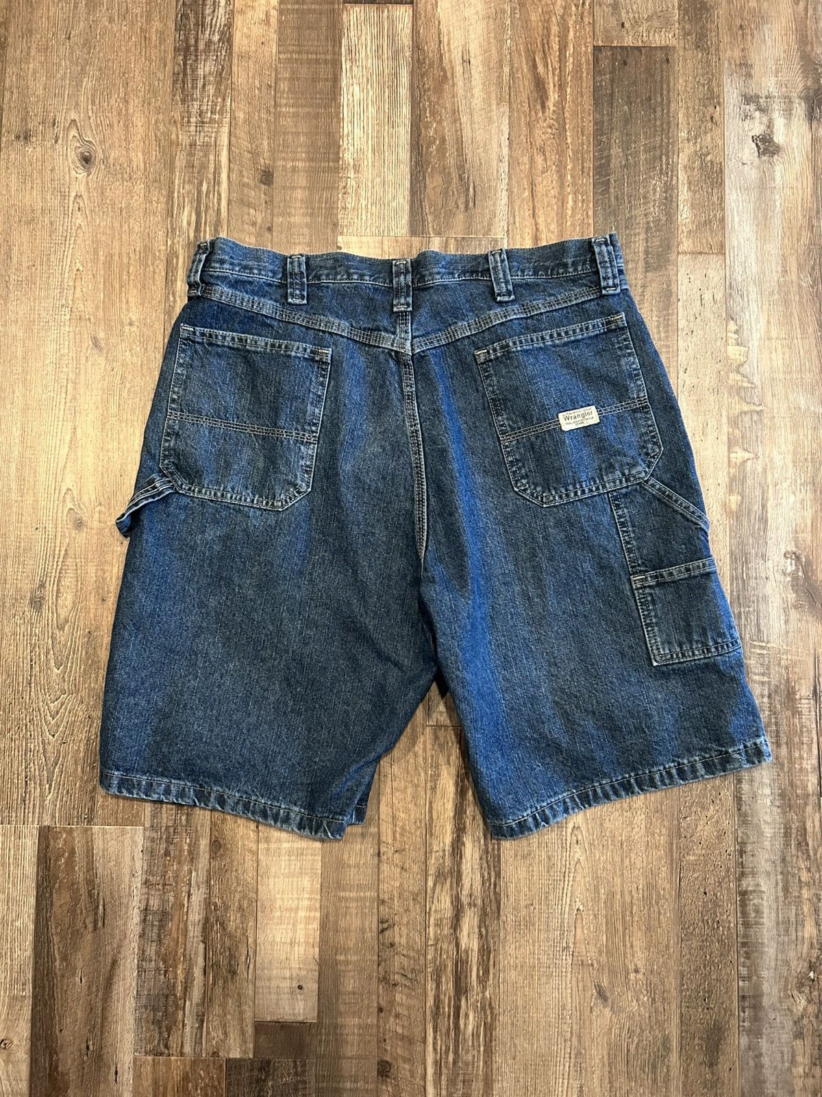 Wrangler Wrangler Vintage Carpenter Jean Shorts Size US 36 / EU 52 - 3 Thumbnail