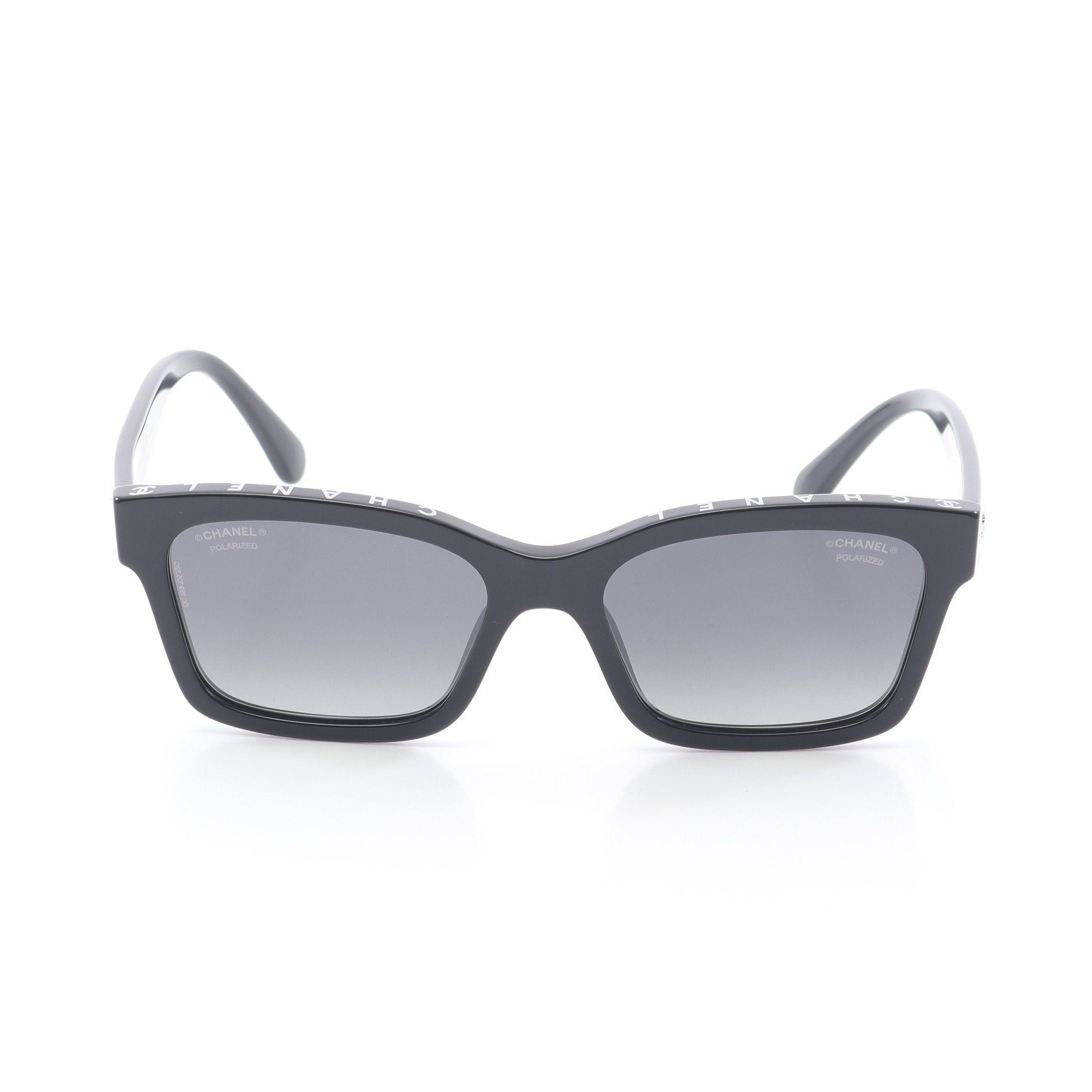 Chanel Chanel Square Shape Eyewear Sunglasses Black Size ONE SIZE - 1 Thumbnail