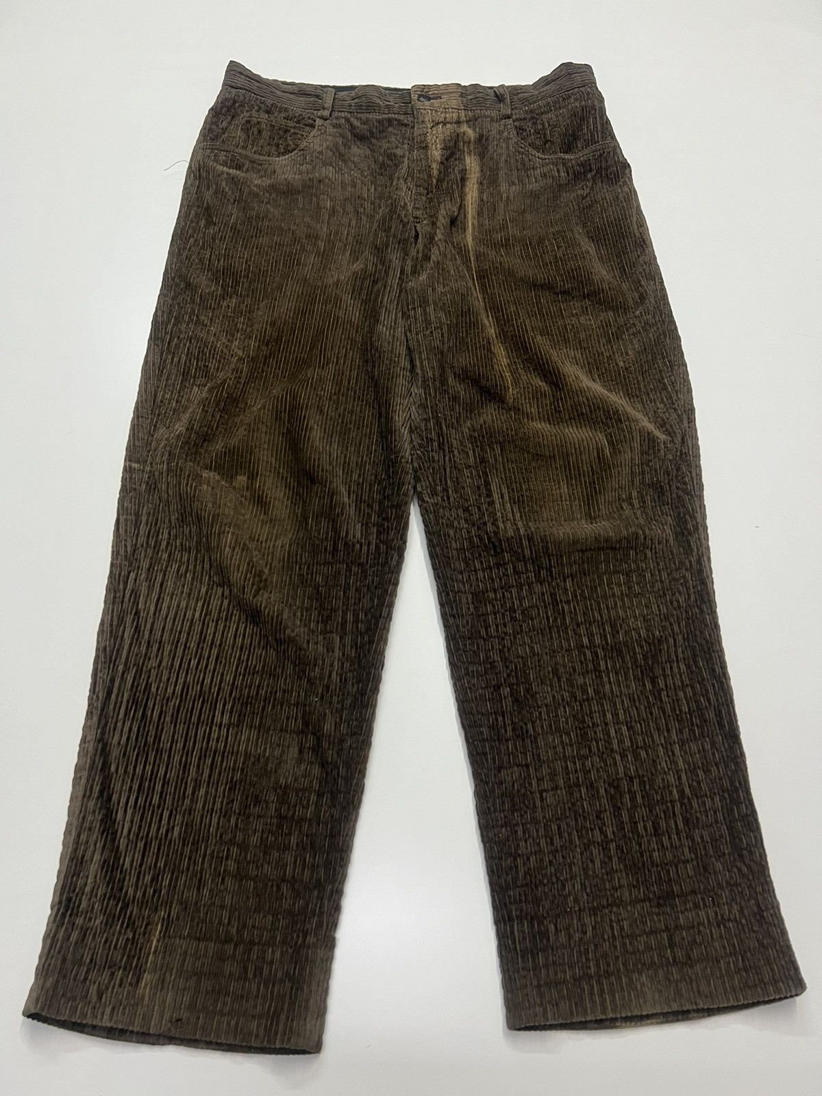 Issey Miyake 🔥ISSEY MIYAKE MEN CORDUROY PANT SIZE 36 Size US 36 / EU 52 - 4 Thumbnail