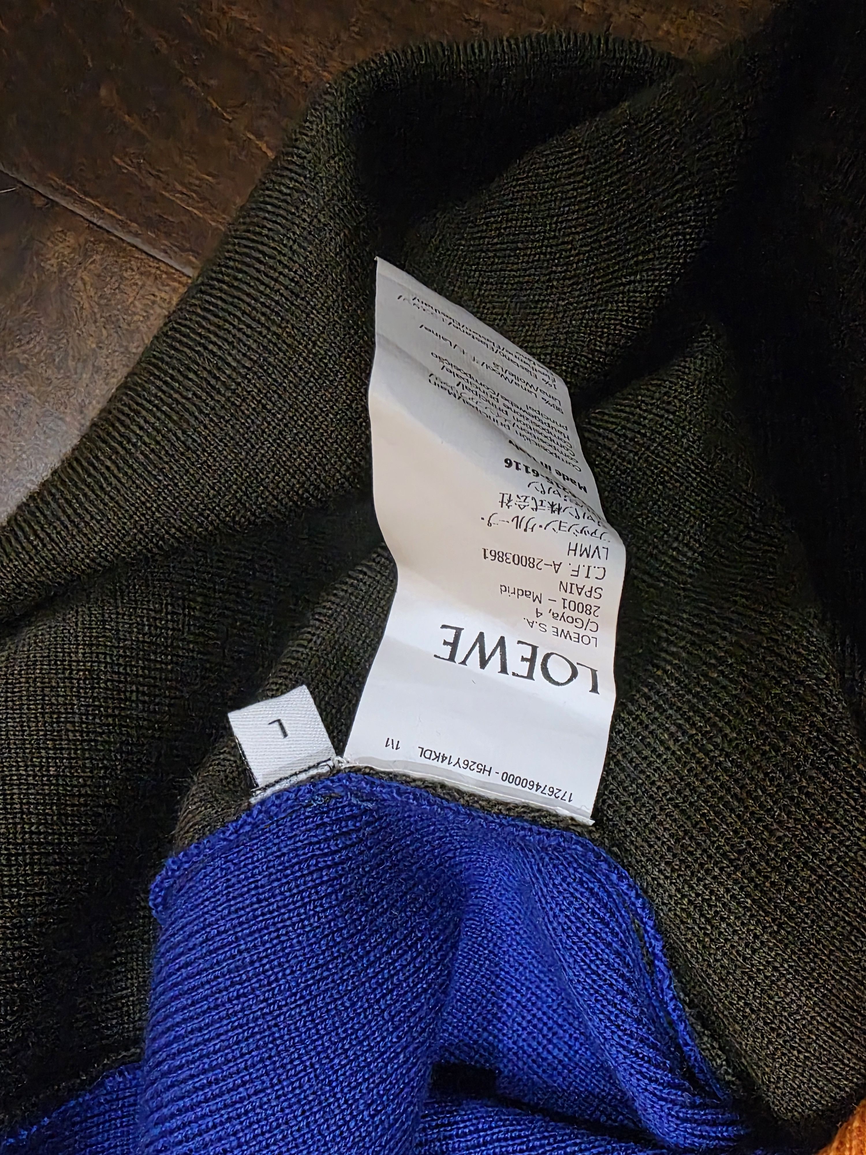 Loewe Oversized Puzzle Sweater Size US L / EU 52-54 / 3 - 5 Thumbnail