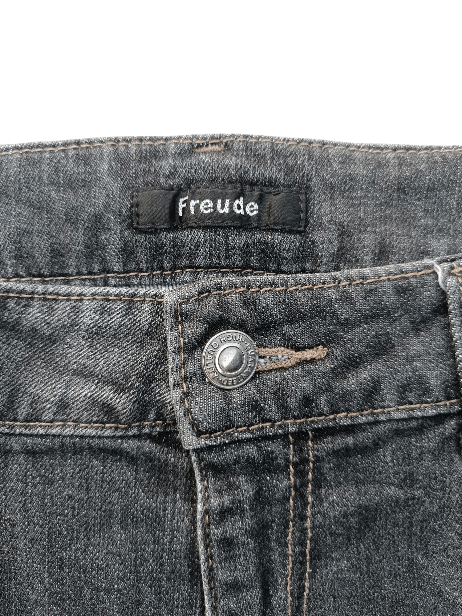 Japanese Brand RARE🔥Japanese Brand Freude Baggy Whiskers Faded Denim E239i Size US 32 / EU 48 - 9 Thumbnail