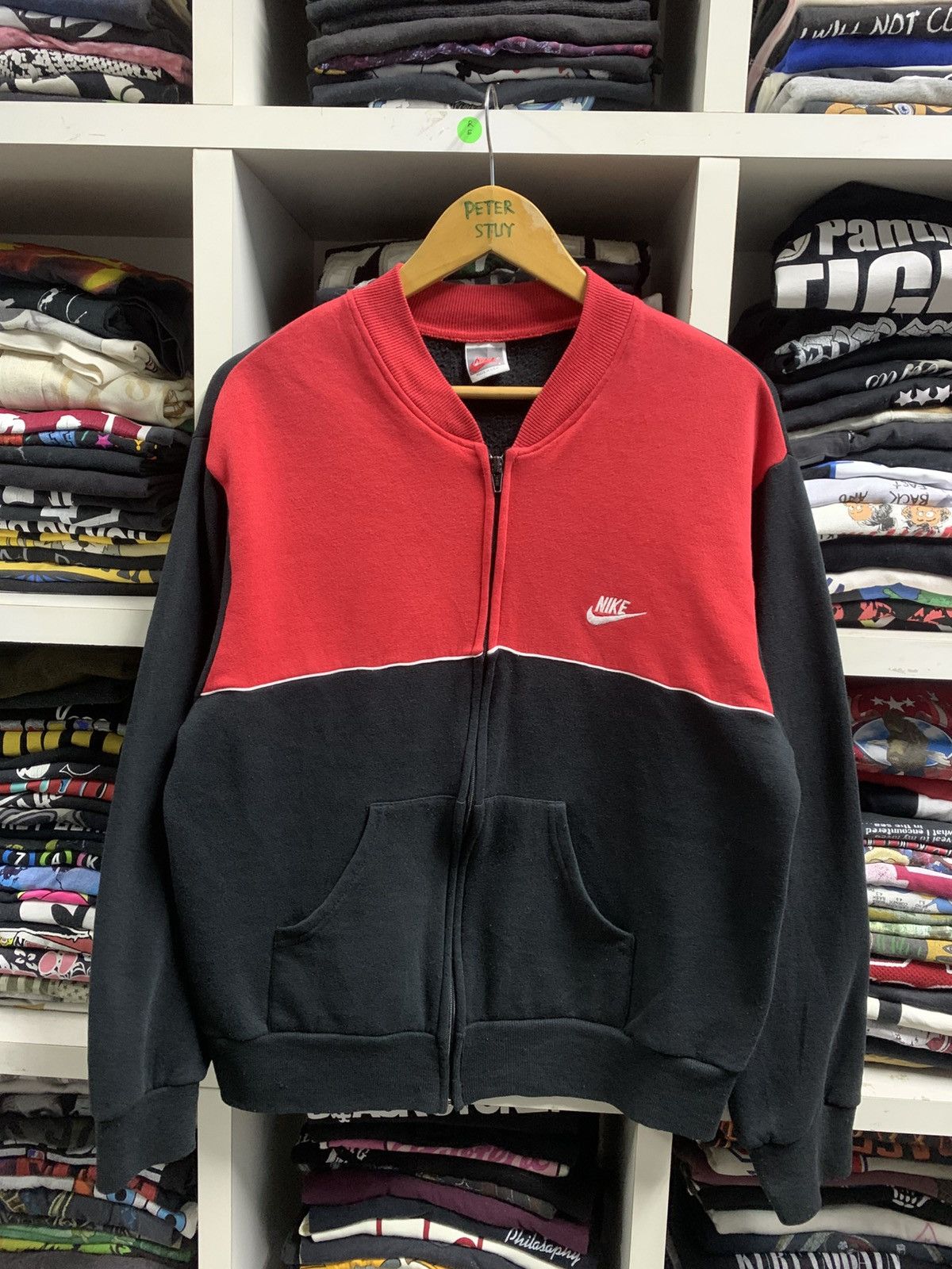 Vintage Vintage 80’s Nike USA Sweater Size US L / EU 52-54 / 3 - 1 Thumbnail