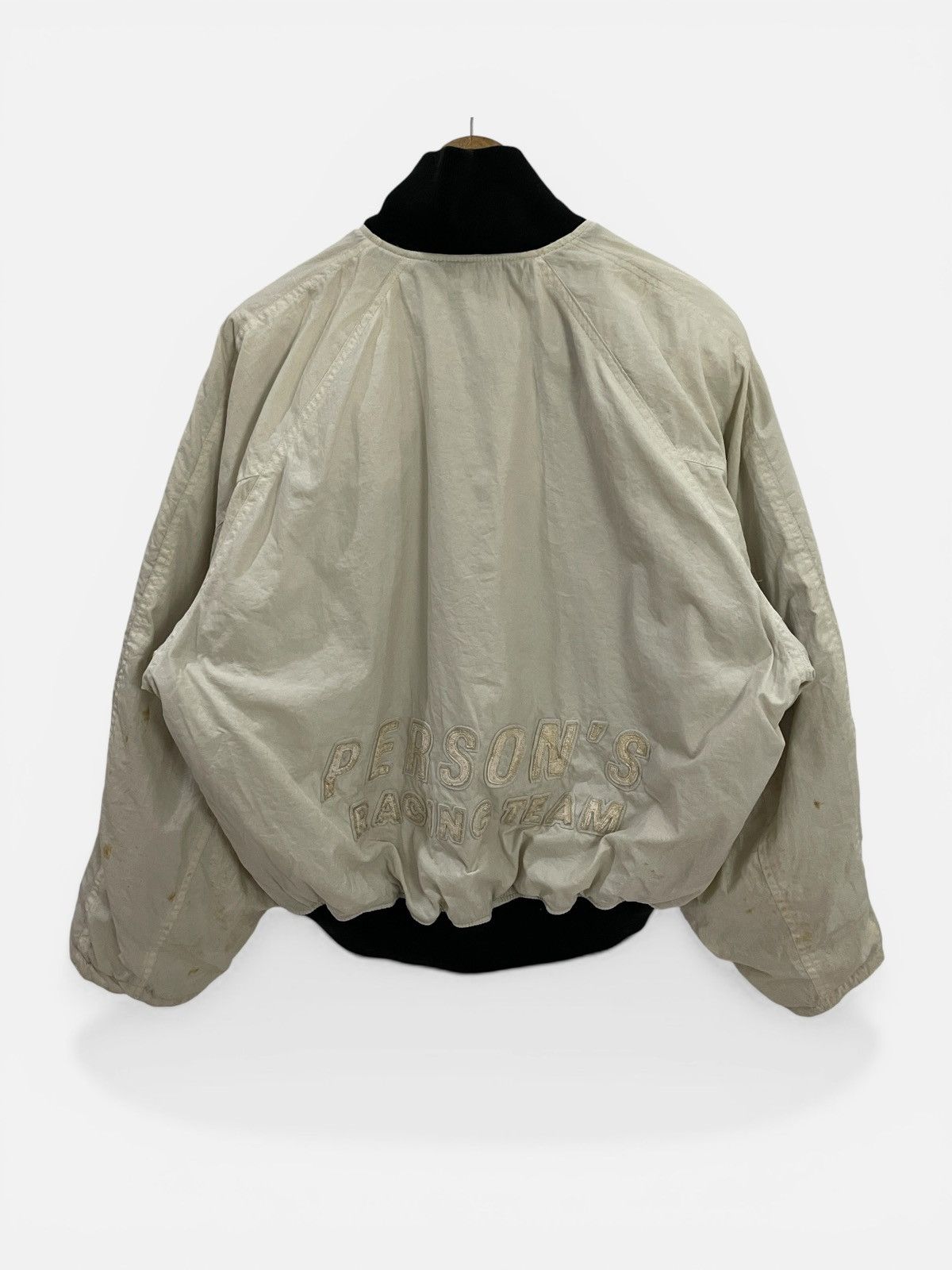 PERSON'S Vintage Person Racing Team Bomber Jacket Size US XL / EU 56 / 4 - 1 Thumbnail