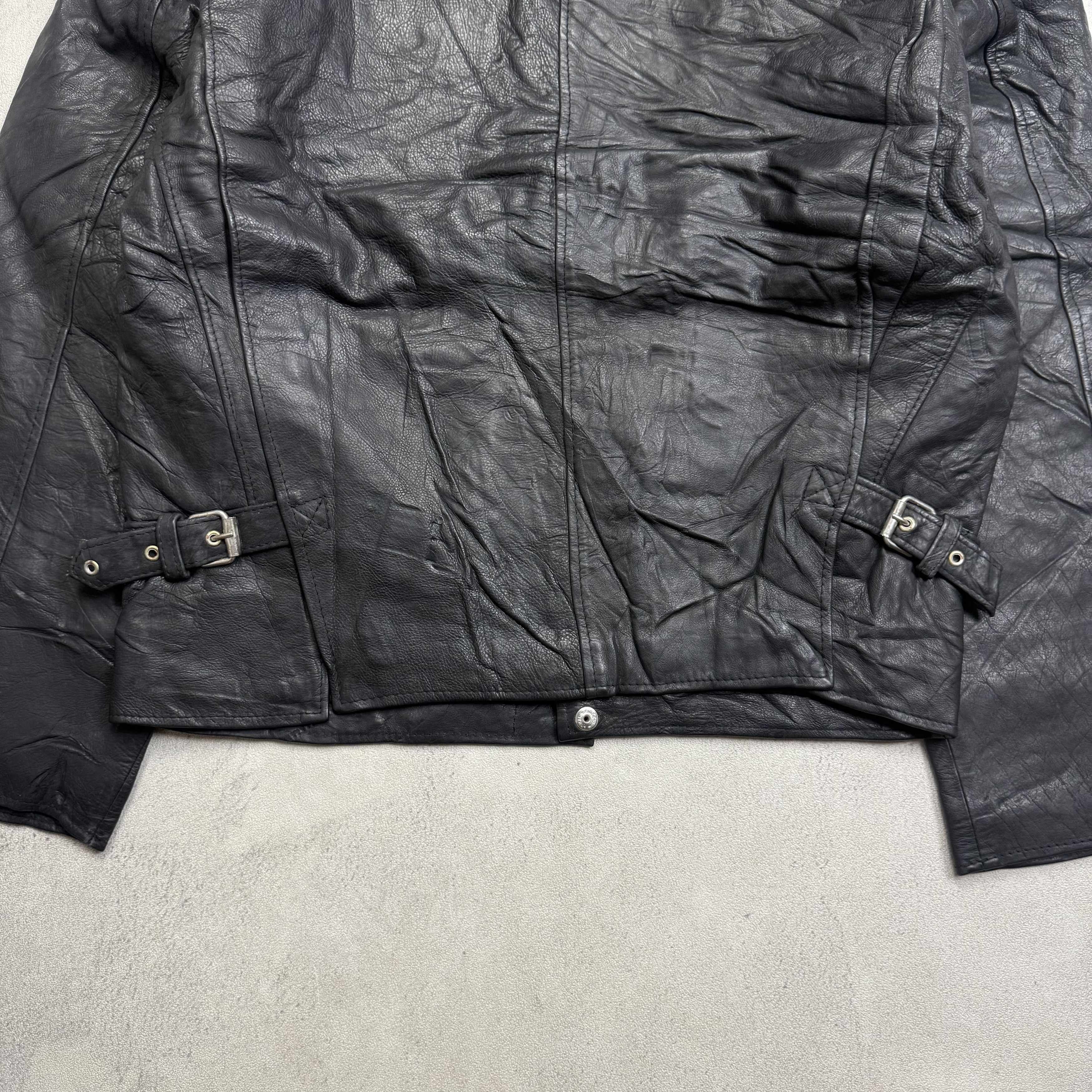 Vera Pelle Vintage 90s Vera Pelle Flight Jacket Size US M / EU 48-50 / 2 - 4 Thumbnail