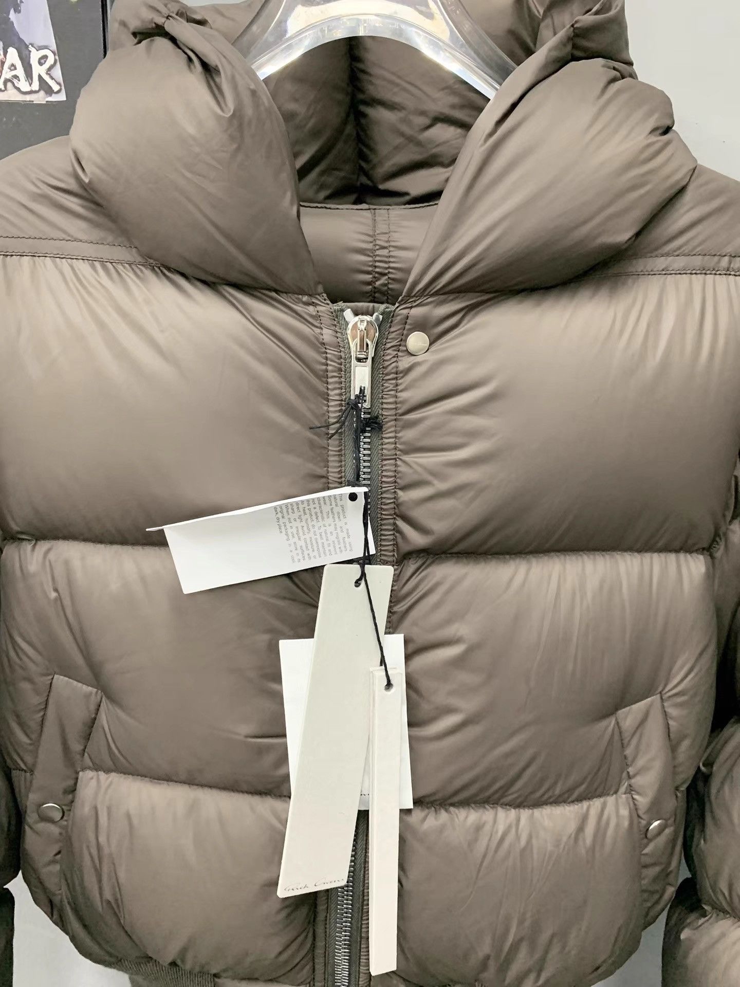 Rick Owens Rick Owens 25FW Hooded Down Jacket K34 Size M / US 6-8 / IT 42-44 - 4 Thumbnail