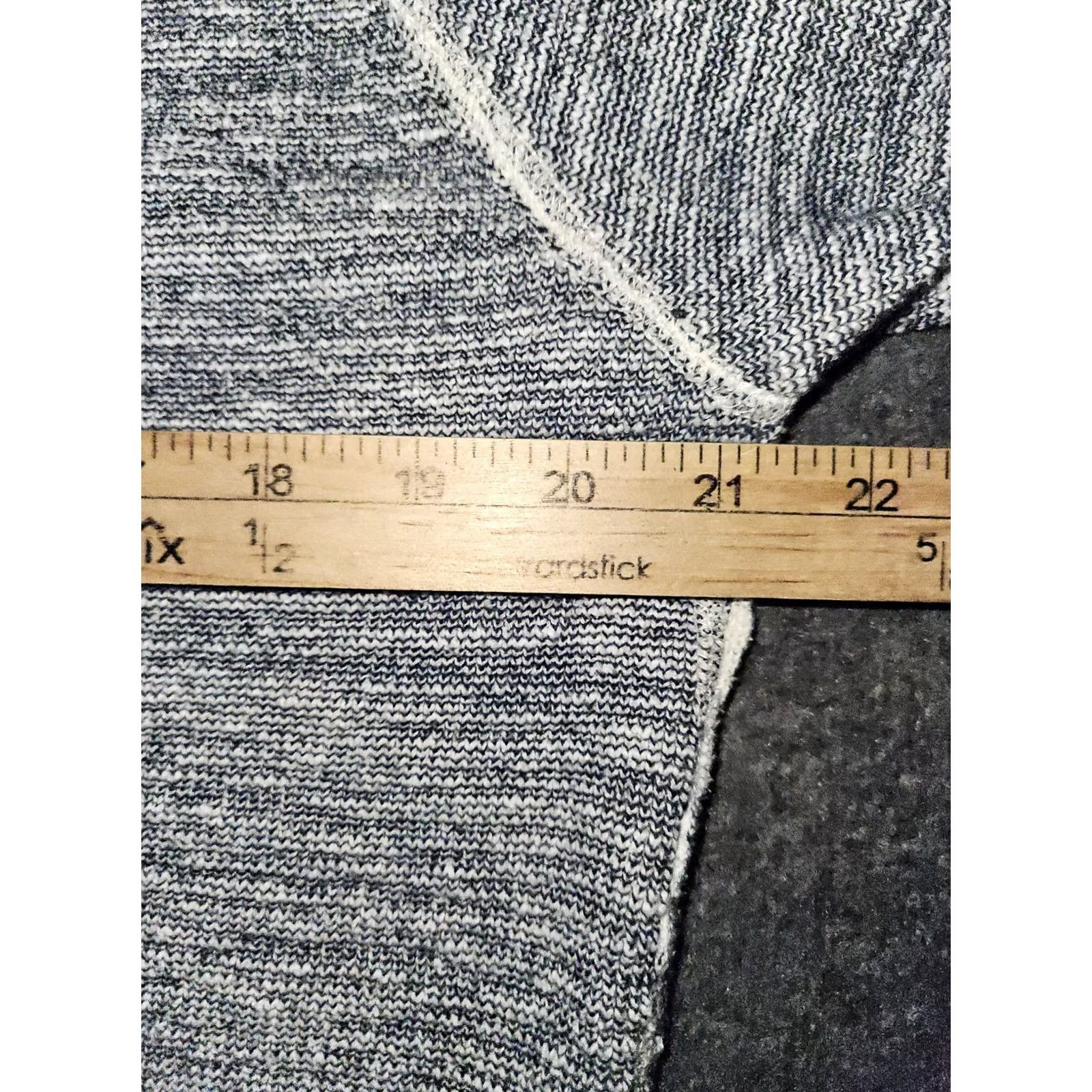 Free People Free People Reversible Sweater Women's L Blue White Casual Preppy Hipster 90s City College Pullover Reversible Mens Womens Girls Boys? Size L / US 10 / IT 46 - 3 Thumbnail