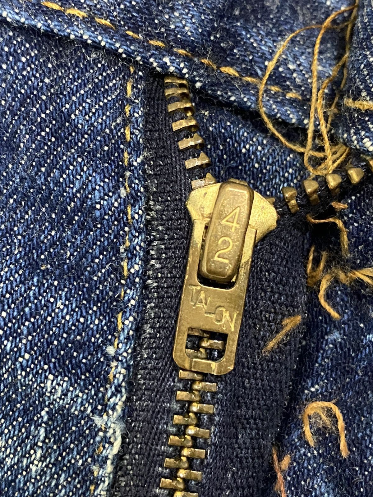 Levi's Vintage 80s Levis 505 Button 8 Zipper Talon Dirty Distress Size US 29 - 13 Thumbnail