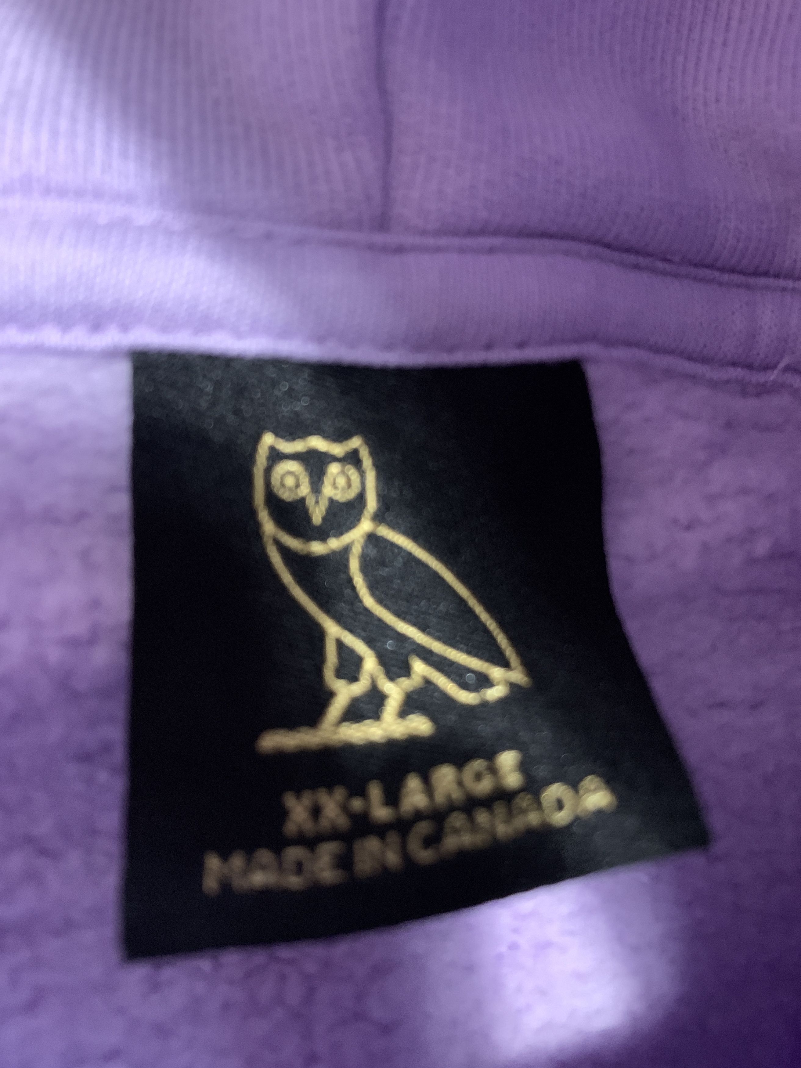 Drake OVO Classic Owl Hoodie Violet Purple Size US XXL / EU 58 / 5 - 5 Thumbnail