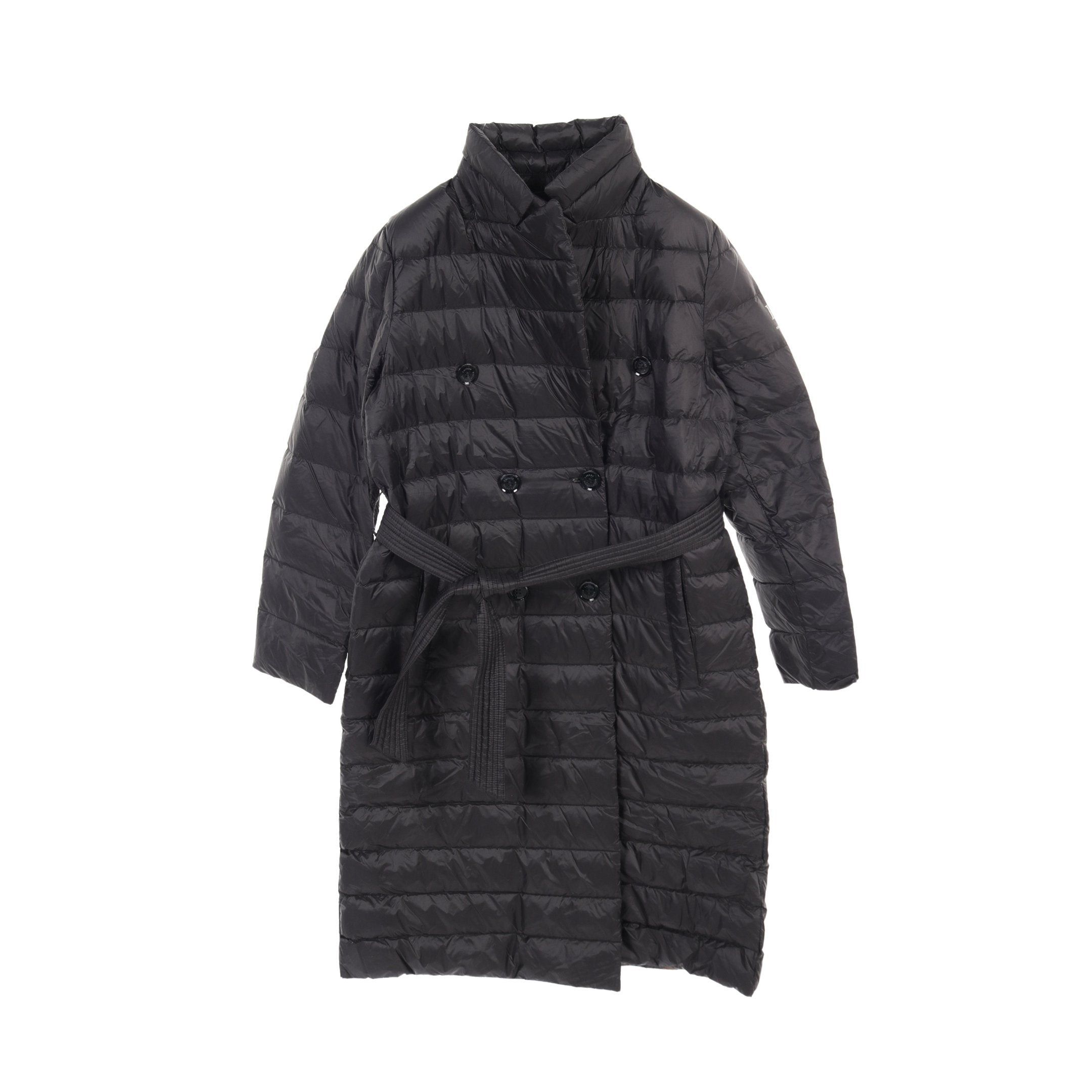 Ralph Lauren Ralph Lauren Belted Down Trench Coat Nylon Black Size ONE SIZE - 1 Thumbnail