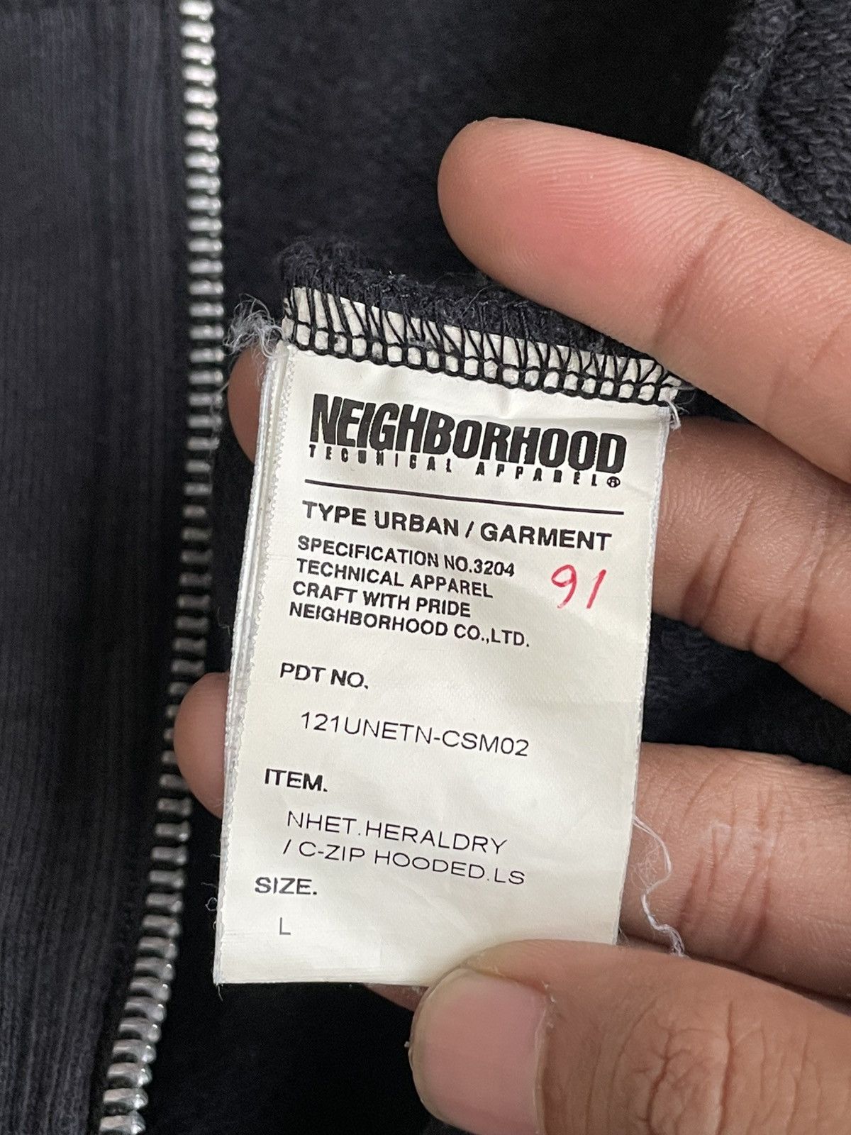 Neighborhood Neighborhood X Englatailor By GB Hoodie Size US L / EU 52-54 / 3 - 8 Thumbnail