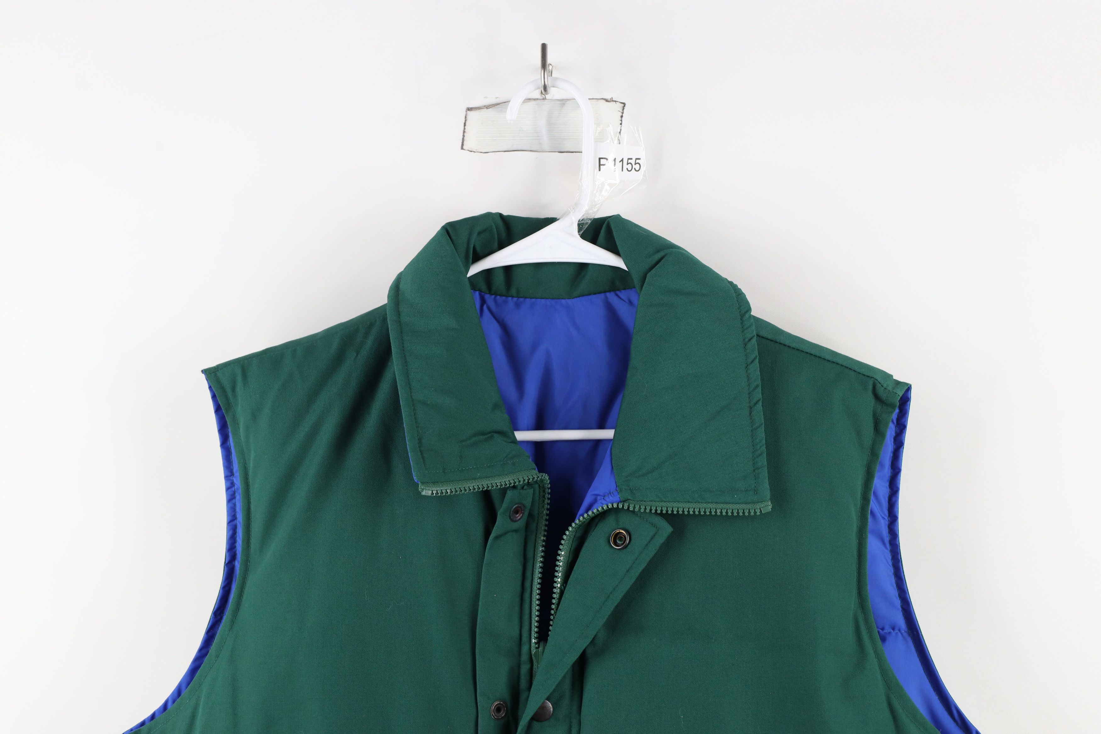 Vintage Vintage 70s Streetwear Insulated Reversible Puffer Jacket Size US L / EU 52-54 / 3 - 2 Thumbnail