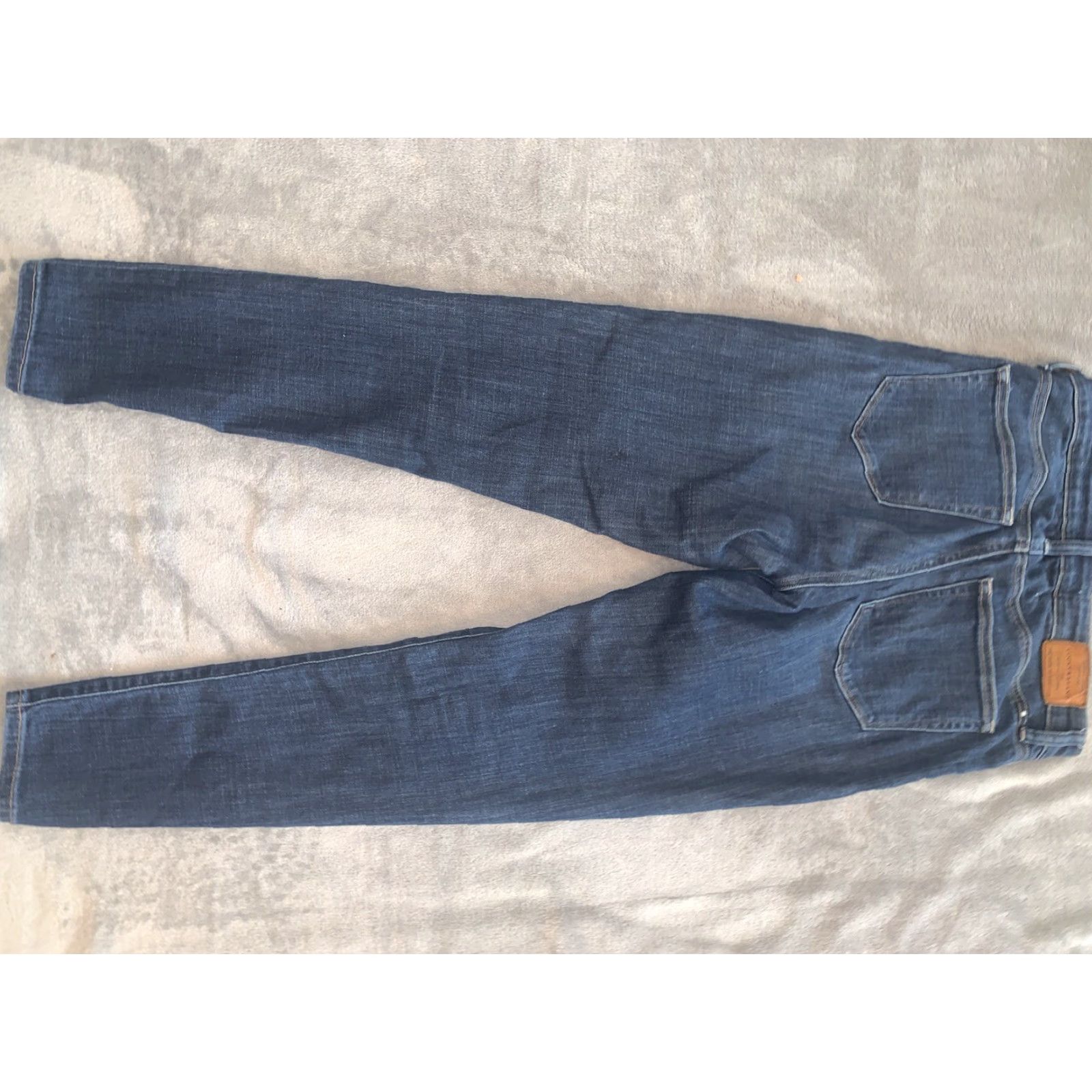 Lucky Brand VINTAGE Lucky Brand Ava Skinny Crop Jeans Women 4 27 Mid Rise 9” L27 5-Pocket Denim Blue Size 27" / US 4 / IT 40 - 2 Thumbnail