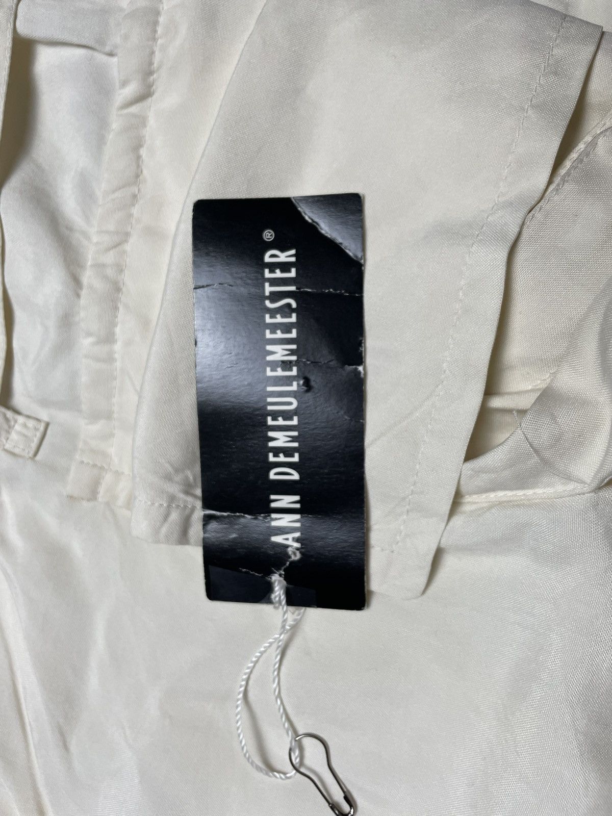 Ann Demeulemeester Ann Demeulemeester Silk Cargo Bondage Pants Size US 32 / EU 48 - 10 Thumbnail