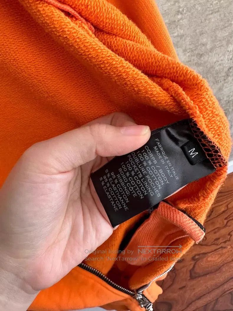 Balmain Balmain Zip-up Hoodie in Orange Color. Size US S / EU 44-46 / 1 - 5 Thumbnail