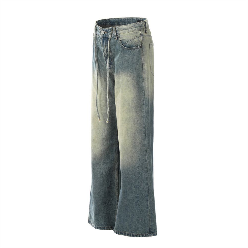 Japanese Brand Retro punk distressed flared jeans y2k Size US 32 / EU 48 - 2 Thumbnail