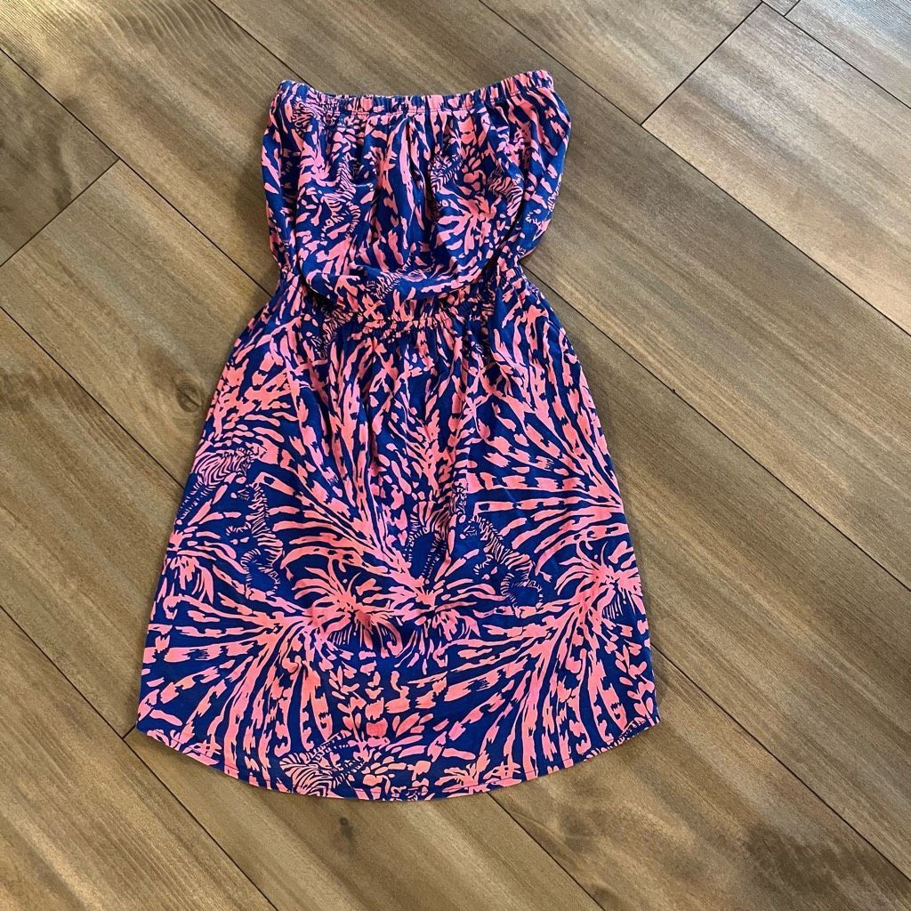 Lilly Pulitzer Lilly Pulitzer Pink Pattern Casual Dress Women XS Bin F-9 Size XS / US 0-2 / IT 36-38 - 1 Thumbnail