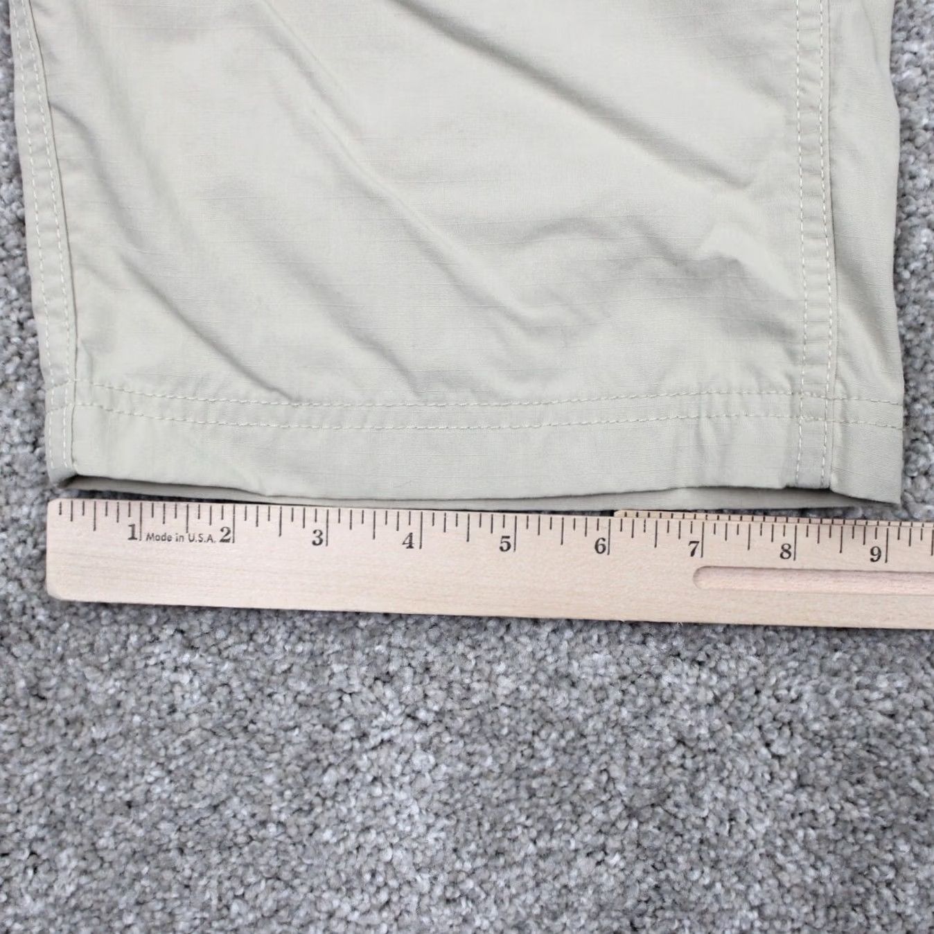 Duluth Trading Company Duluth Trading Co. Armachillo Pants Cargo Nylon Beige L 34x30 Men Regular Ripstop Belted Pockets 30 Inseam Size US 33 - 5 Thumbnail