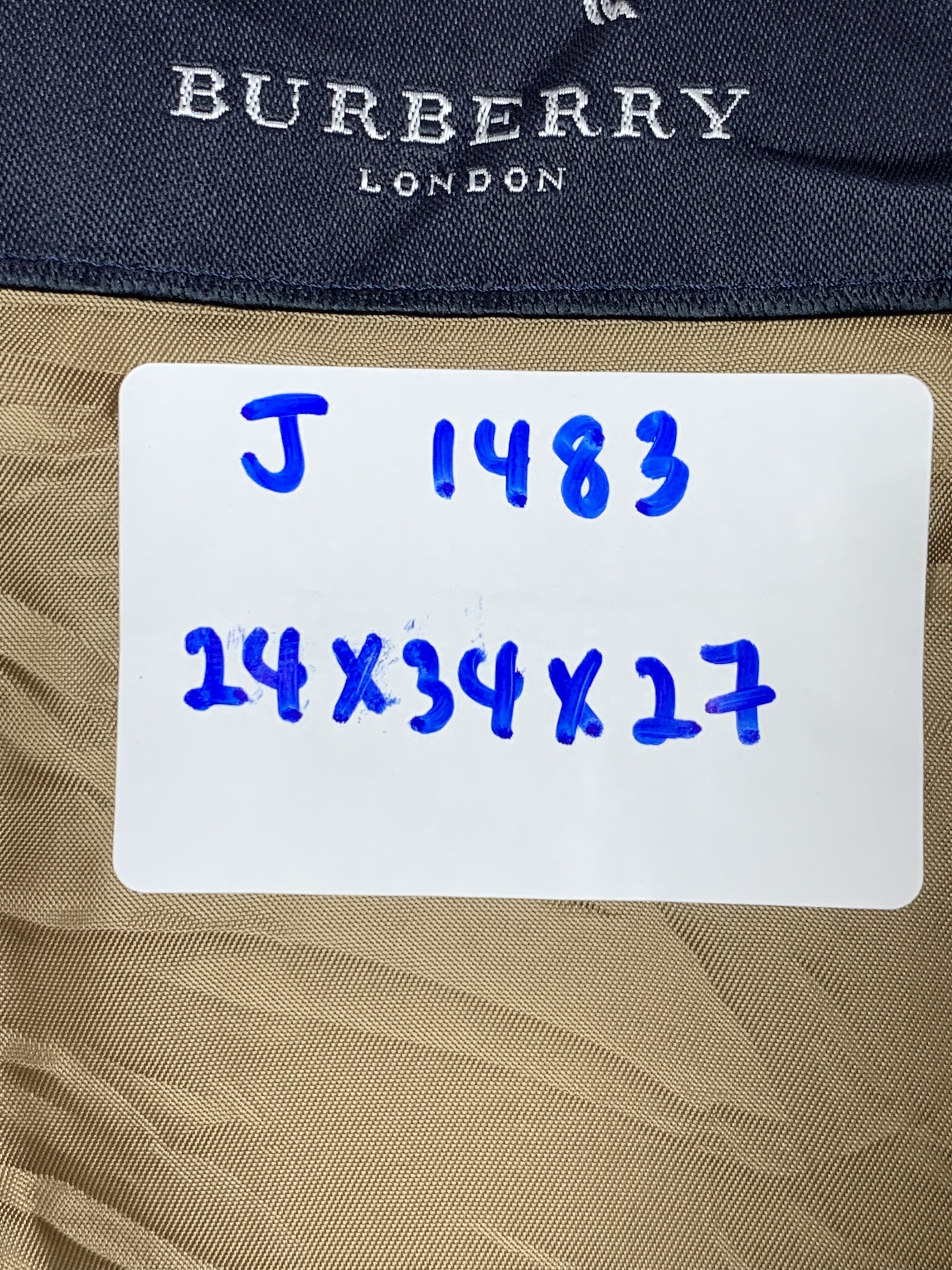 Burberry Burberry Novacheck Trench Coat Jacket J1483 Size US M / EU 48-50 / 2 - 16 Thumbnail