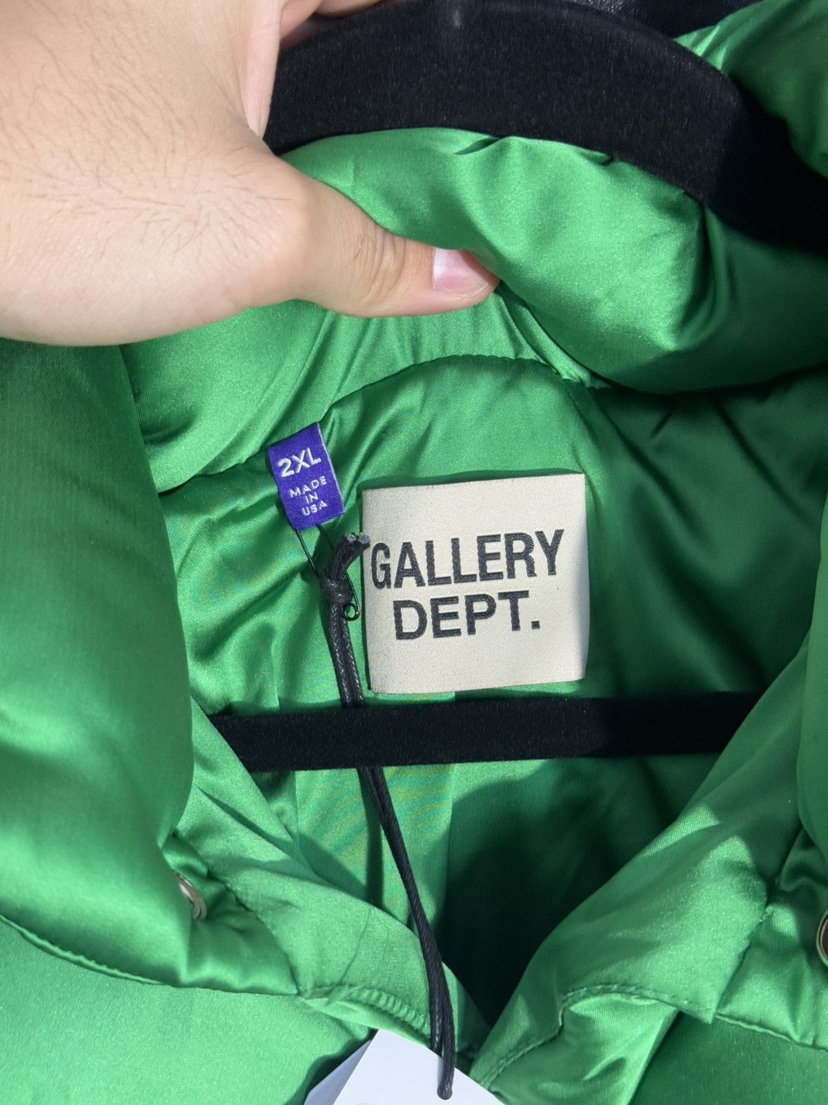Gallery Dept. Gallery Department puffer vest green Size US XXL / EU 58 / 5 - 5 Thumbnail