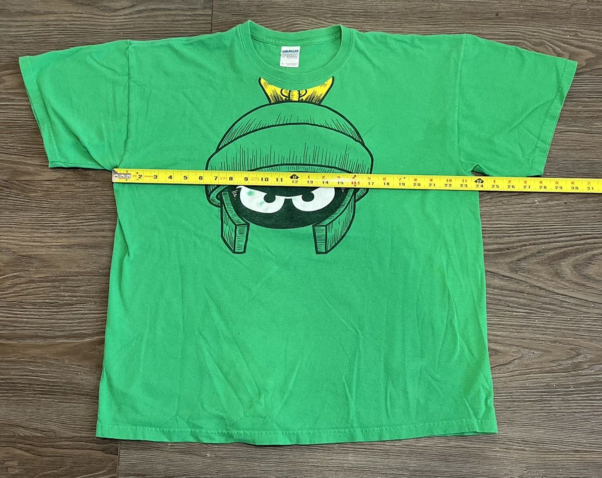 Gildan × Vintage Vintage Y2K Marvin the Martian Shirt Size US XL / EU 56 / 4 - 2 Thumbnail